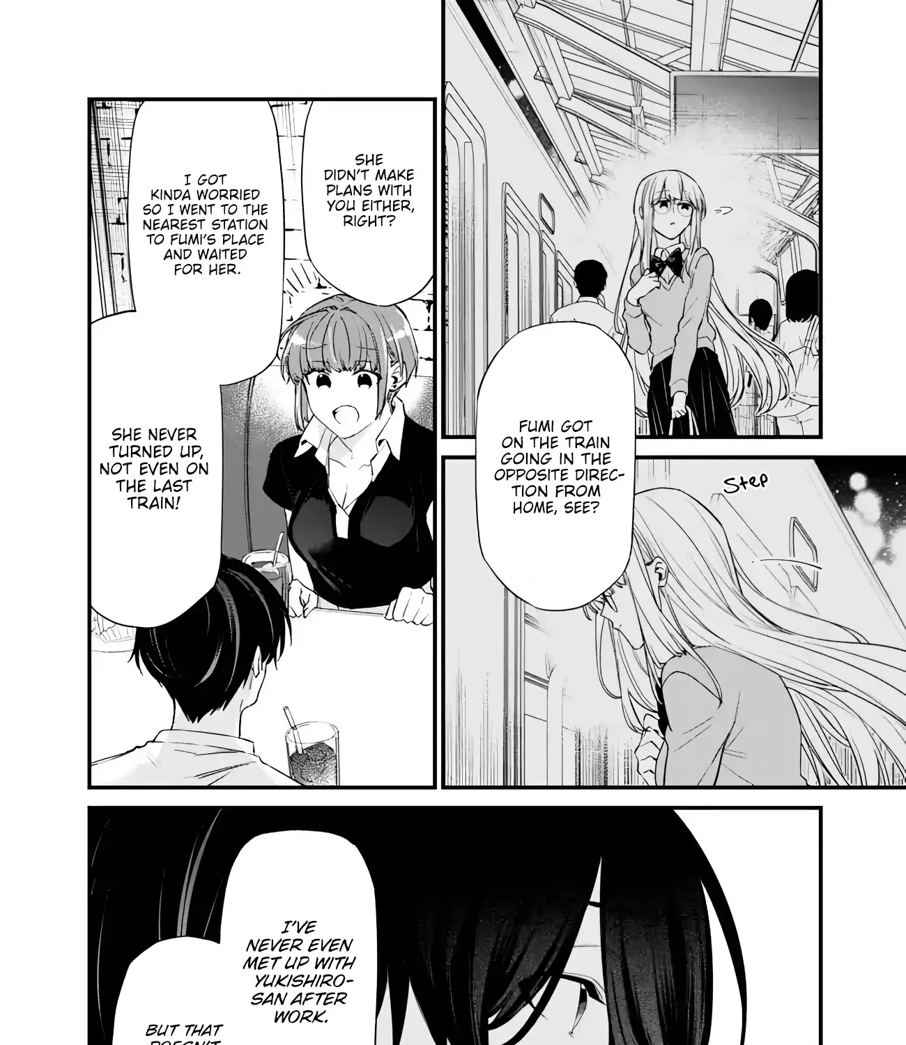 Osananajimi Kanojo no Morahara ga Hidoin de Zetsuen Sengen shite Yatta ~Jibun Rashiku Ikiru Koto ni Shitara, Naze ka Tonari no Seki no Kakure Bishoujo kara Kokuhaku Sareta~ Chapter 49.1 page 7 - 
