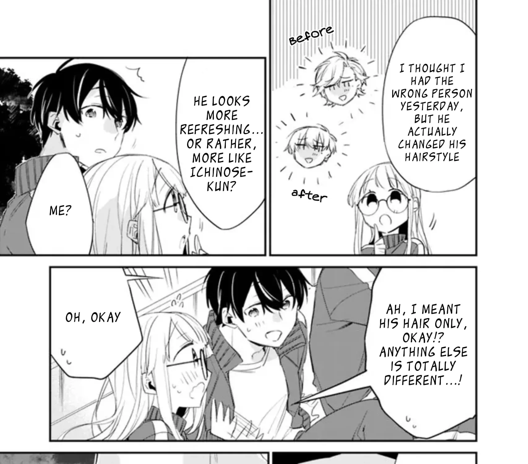 Osananajimi Kanojo no Morahara ga Hidoin de Zetsuen Sengen shite Yatta ~Jibun Rashiku Ikiru Koto ni Shitara, Naze ka Tonari no Seki no Kakure Bishoujo kara Kokuhaku Sareta~ Chapter 5 page 19 - 
