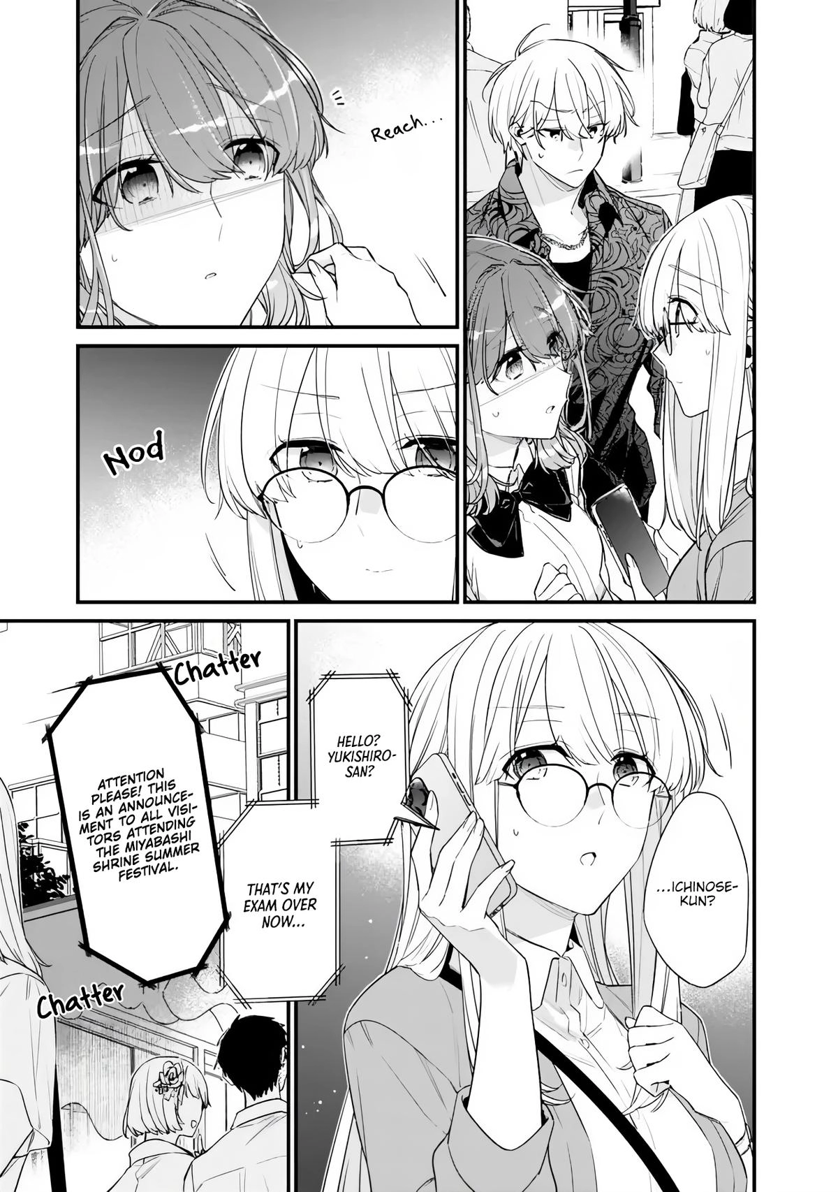 Osananajimi Kanojo no Morahara ga Hidoin de Zetsuen Sengen shite Yatta ~Jibun Rashiku Ikiru Koto ni Shitara, Naze ka Tonari no Seki no Kakure Bishoujo kara Kokuhaku Sareta~ Chapter 52.1 page 3 - 
