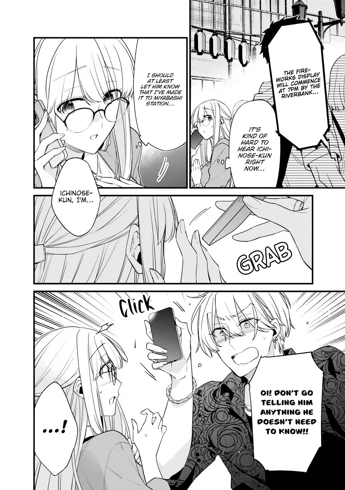 Osananajimi Kanojo no Morahara ga Hidoin de Zetsuen Sengen shite Yatta ~Jibun Rashiku Ikiru Koto ni Shitara, Naze ka Tonari no Seki no Kakure Bishoujo kara Kokuhaku Sareta~ Chapter 52.1 page 4 - 