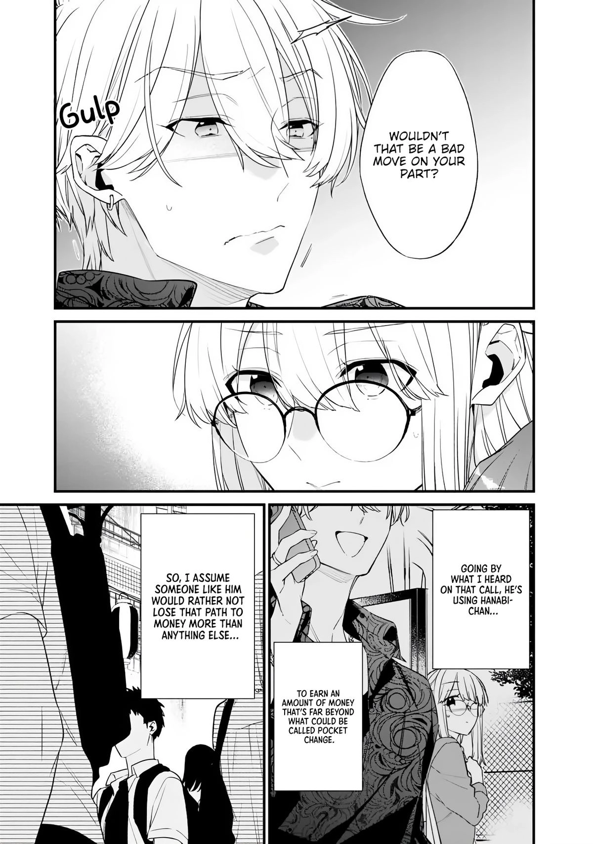 Osananajimi Kanojo no Morahara ga Hidoin de Zetsuen Sengen shite Yatta ~Jibun Rashiku Ikiru Koto ni Shitara, Naze ka Tonari no Seki no Kakure Bishoujo kara Kokuhaku Sareta~ Chapter 52.1 page 9 - 