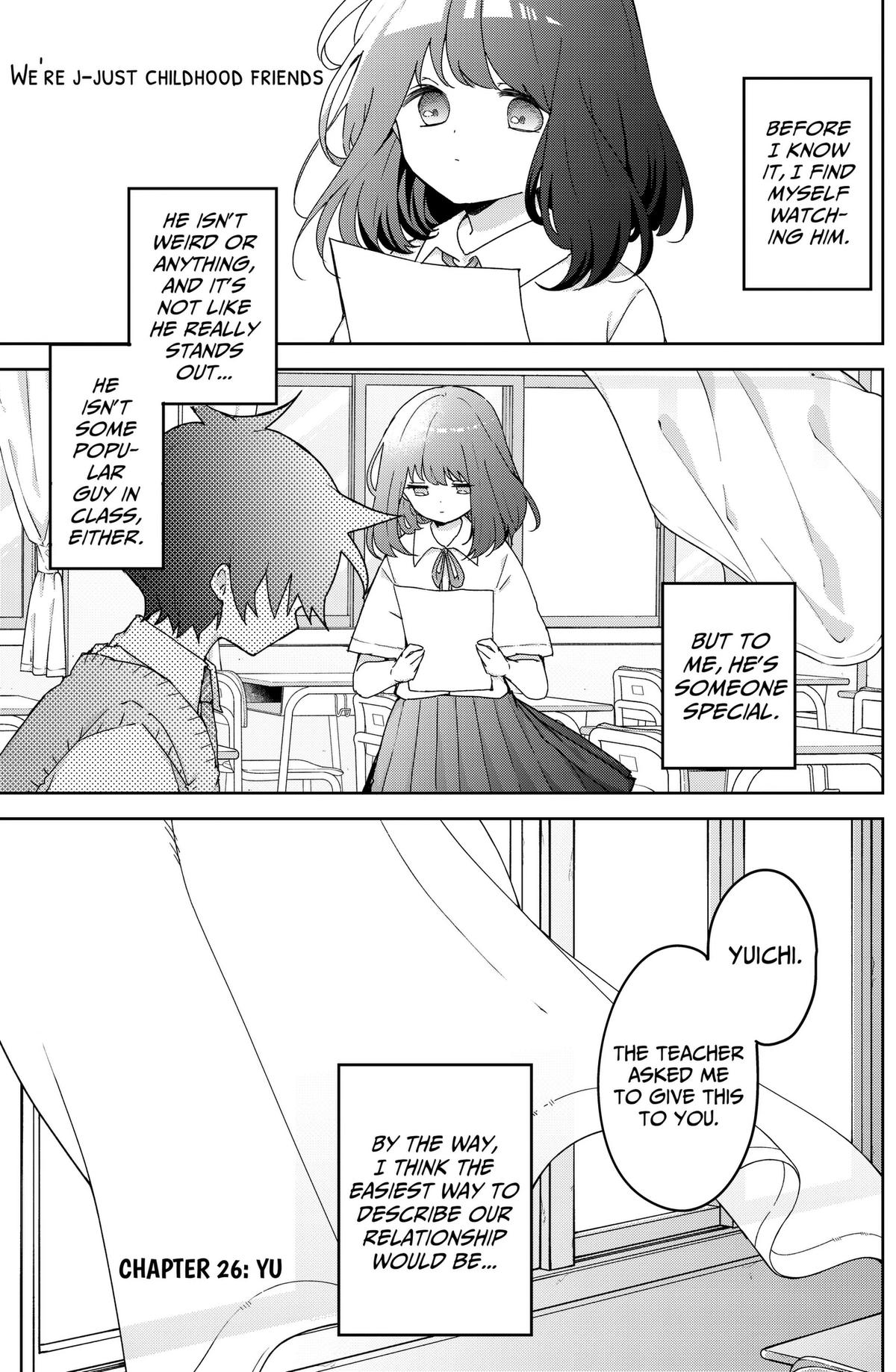Osananananajimi Chapter 26 page 1 - 