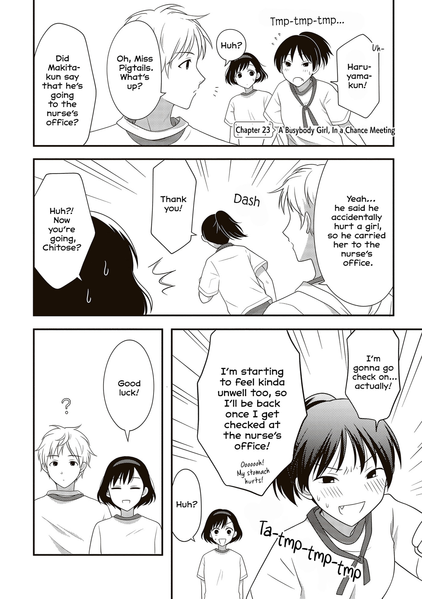 Osekkai Joshi, Koi wo Suru Chapter 23 page 1 - 