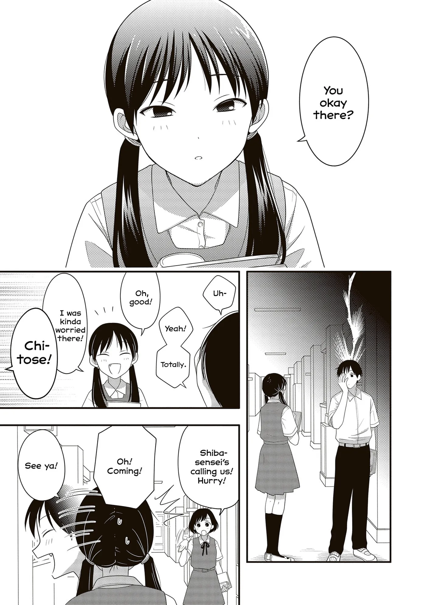 Osekkai Joshi, Koi wo Suru Chapter 29.5 page 7 - 