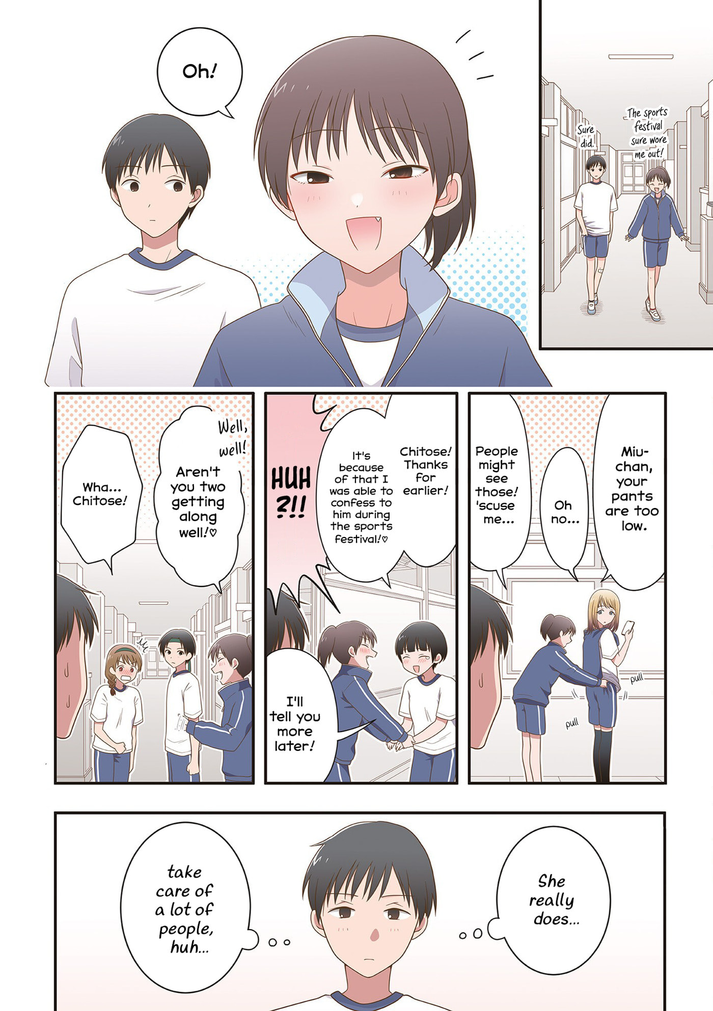 Osekkai Joshi, Koi wo Suru Chapter 29.6 page 1 - 