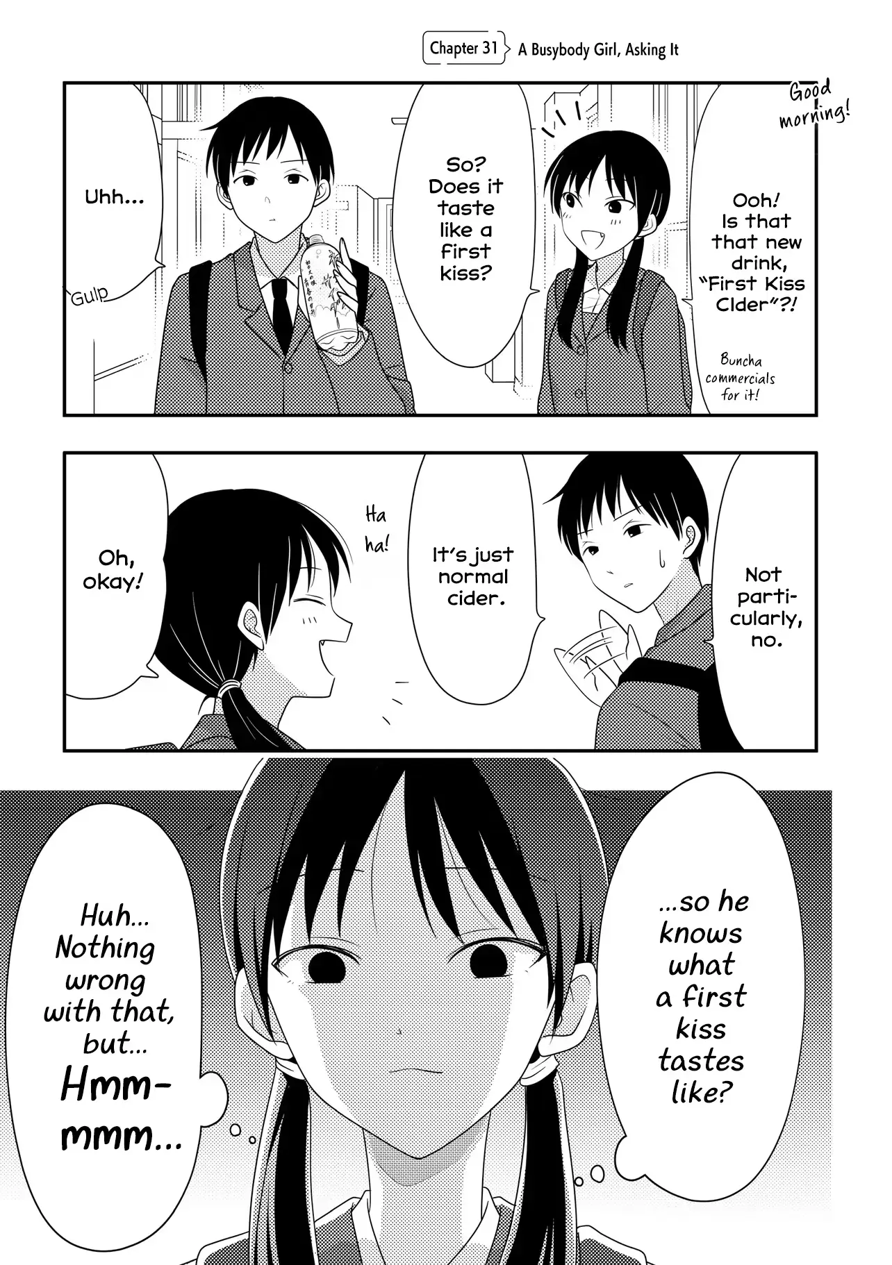Osekkai Joshi, Koi wo Suru Chapter 31 page 1 - 
