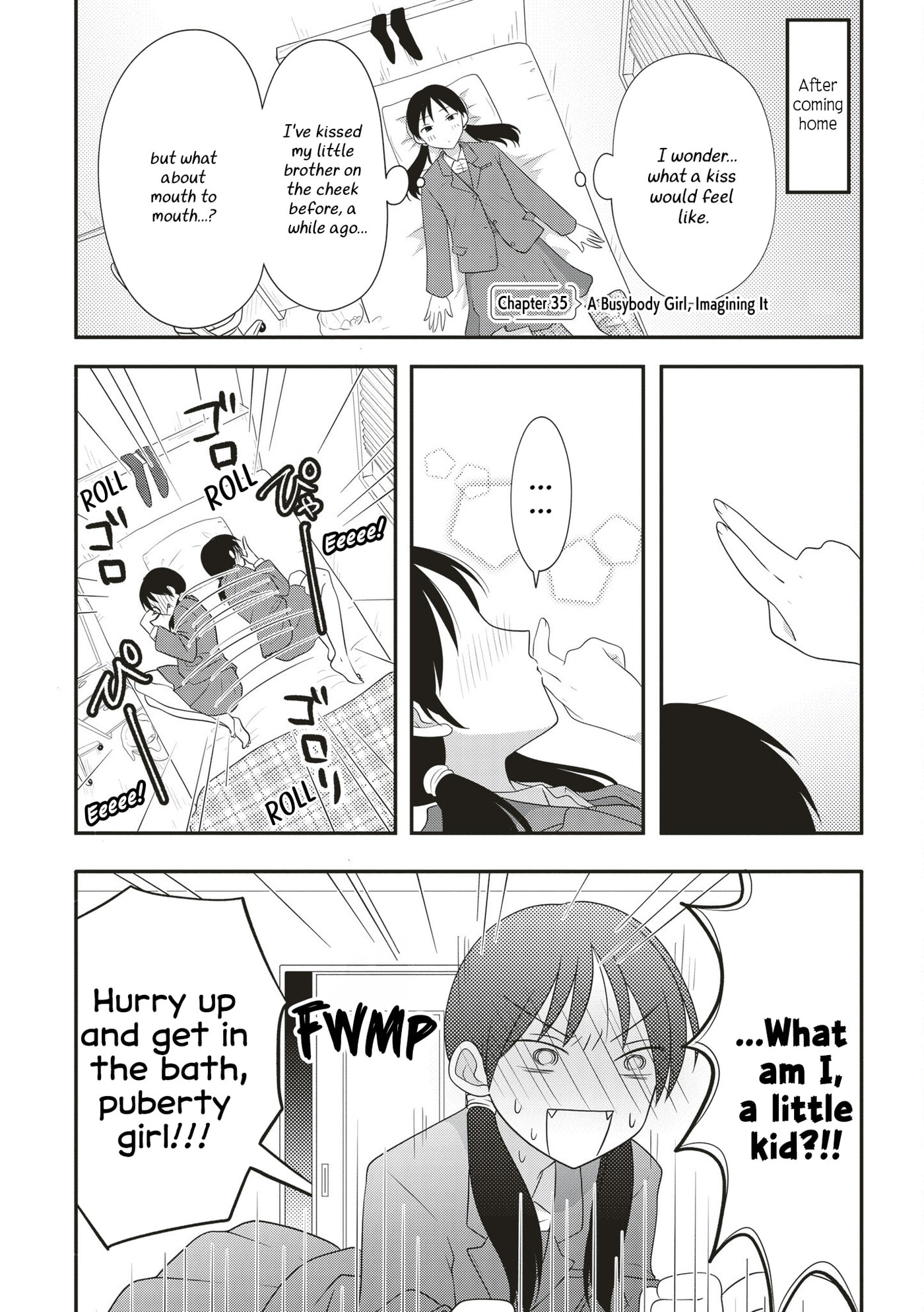 Osekkai Joshi, Koi wo Suru Chapter 35 page 1 - 