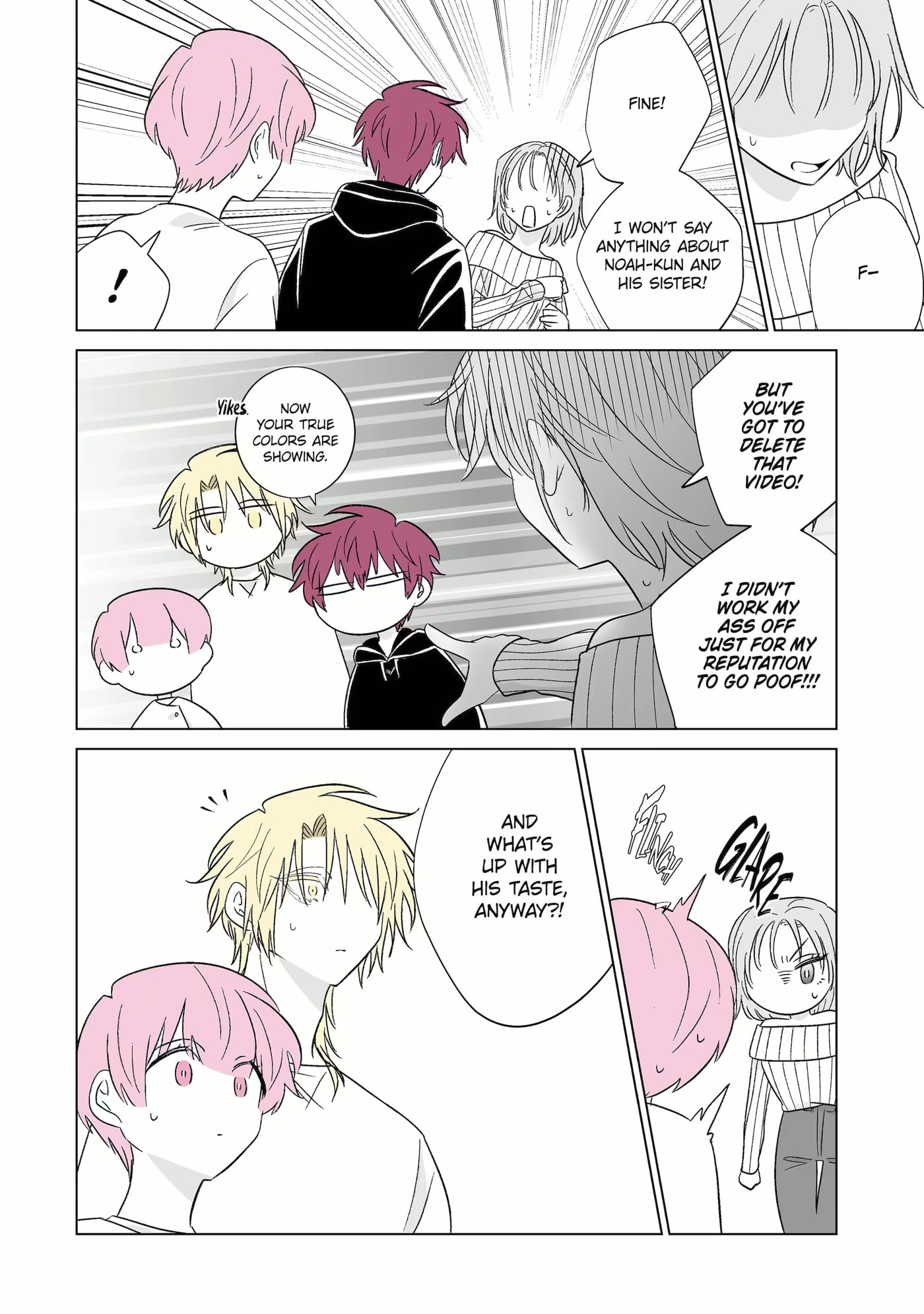 Oshi ga Ani ni Narimashita (Pre-serialization) Chapter 76.3 page 3 - 