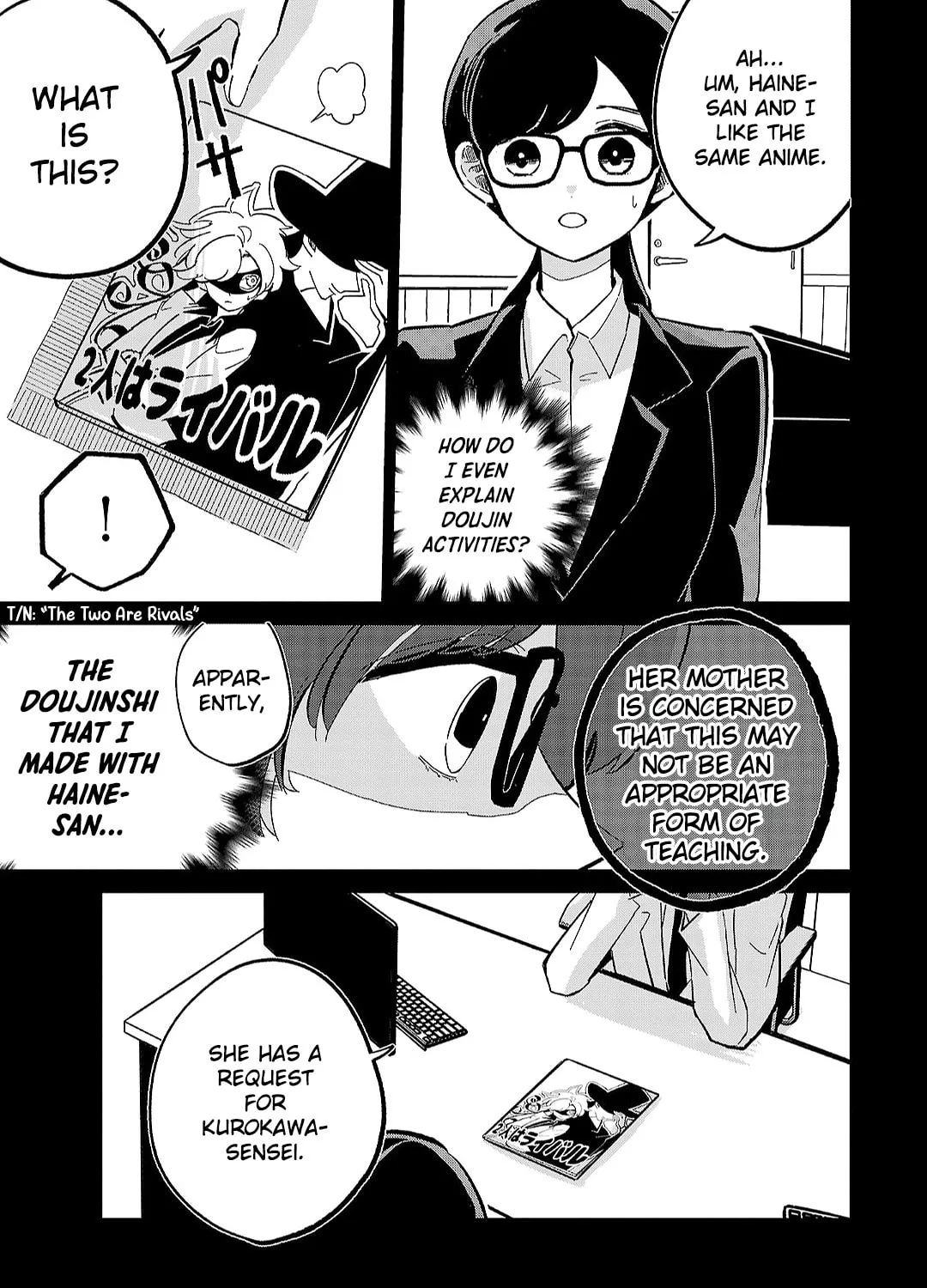 Oshiegoto Chapter 11 page 21 - 