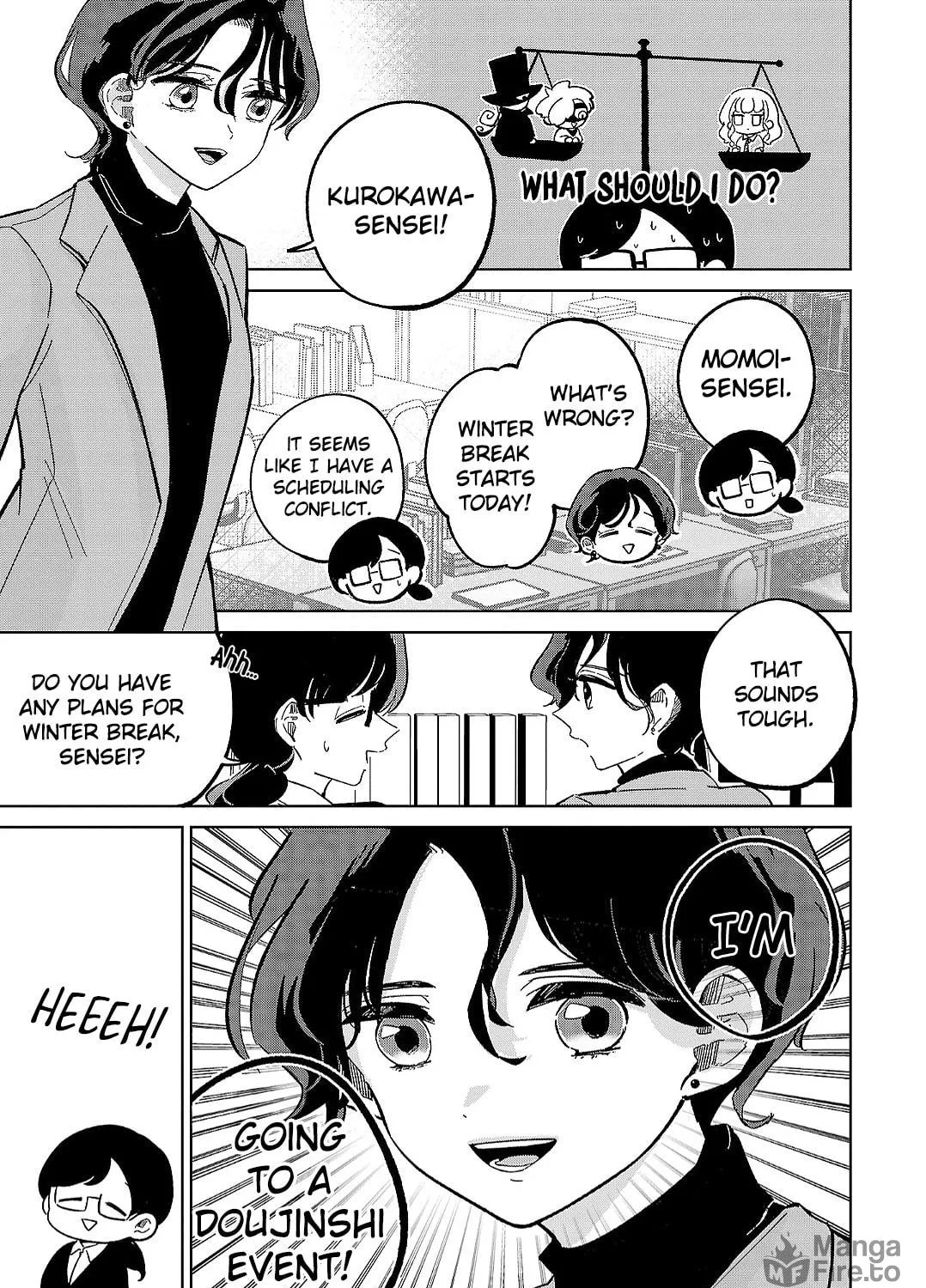 Oshiegoto Chapter 13 page 9 - 