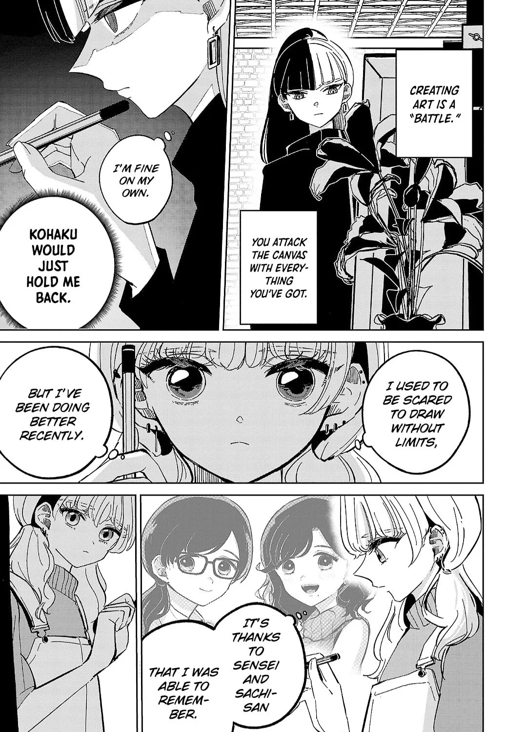 Oshiegoto Chapter 14 page 21 - 