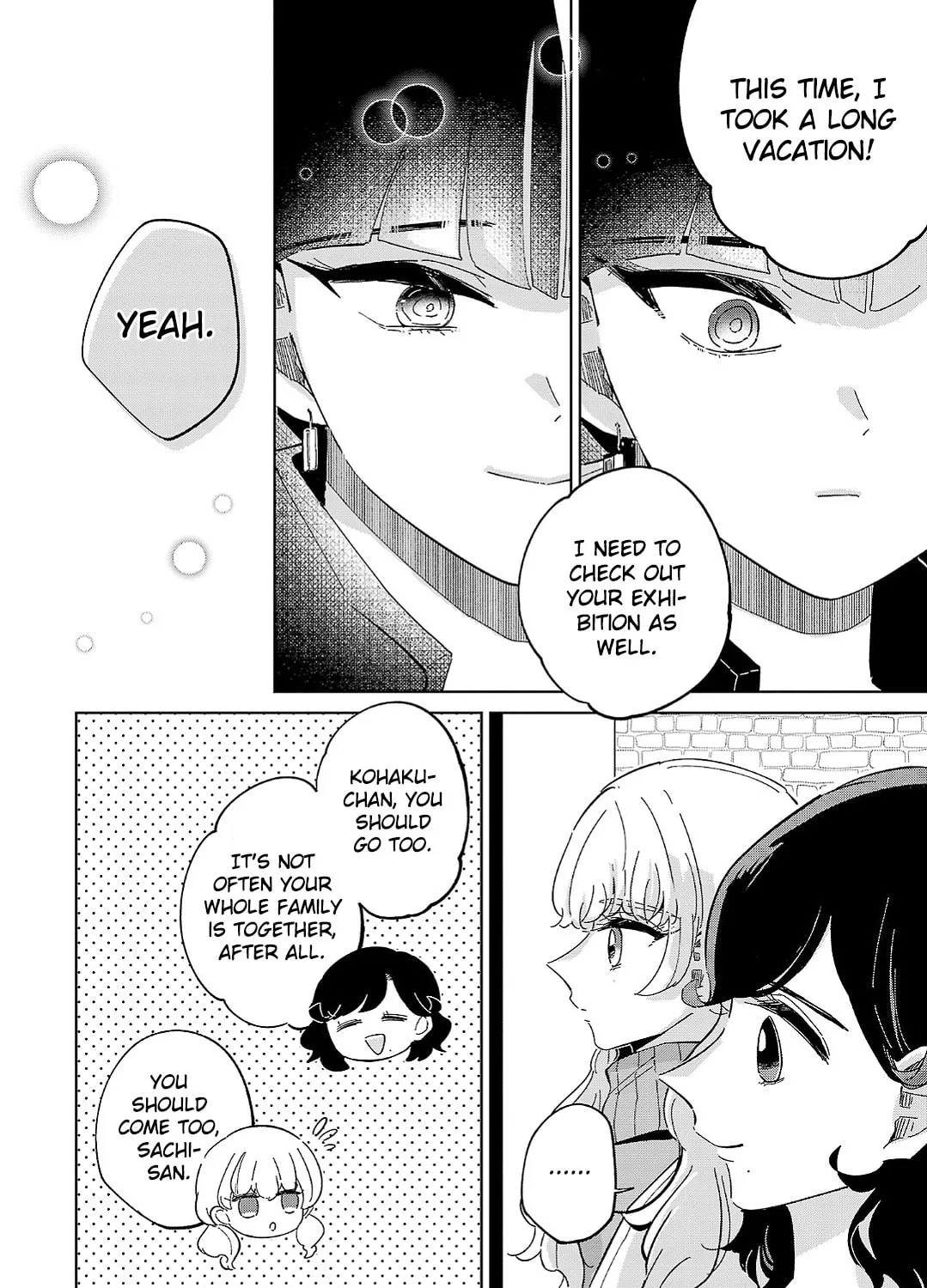 Oshiegoto Chapter 14 page 55 - 