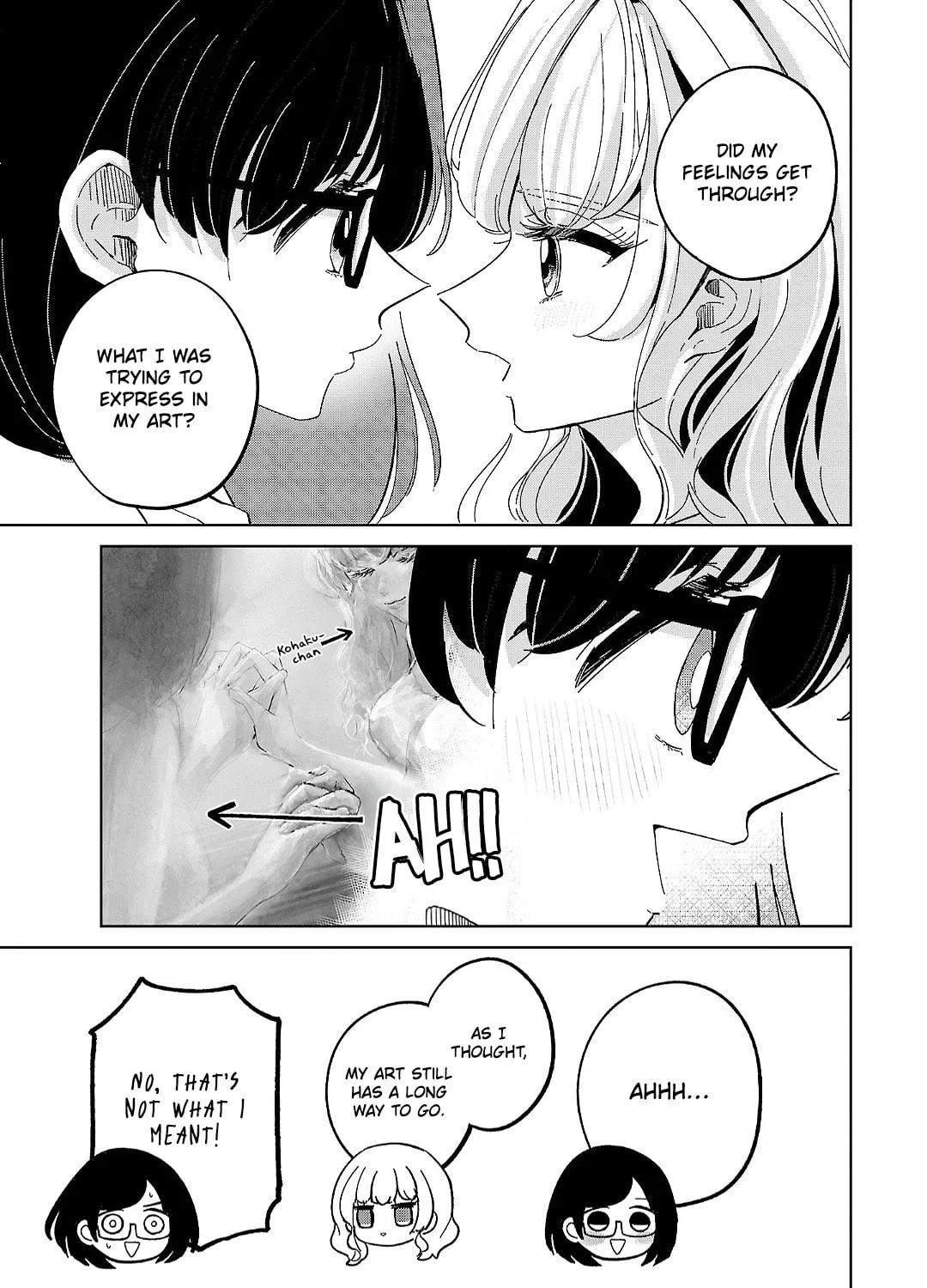 Oshiegoto Chapter 15 page 33 - 