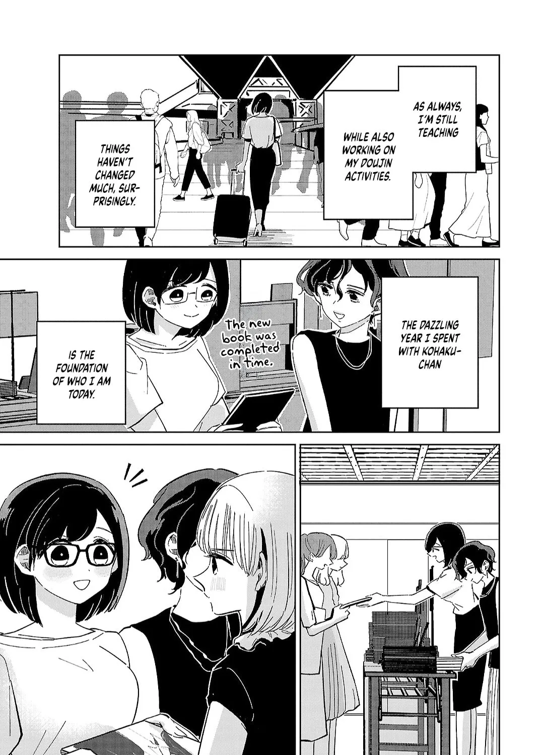 Oshiegoto Chapter 15 page 50 - 