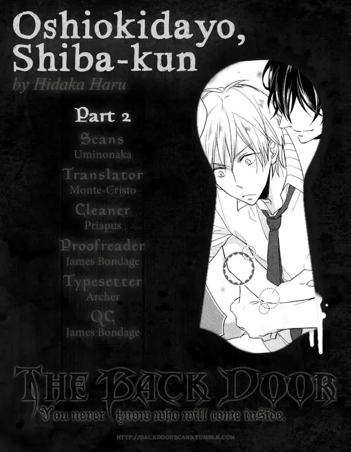 Oshioki da yo, Shiba-kun Chapter 2 page 1 - 