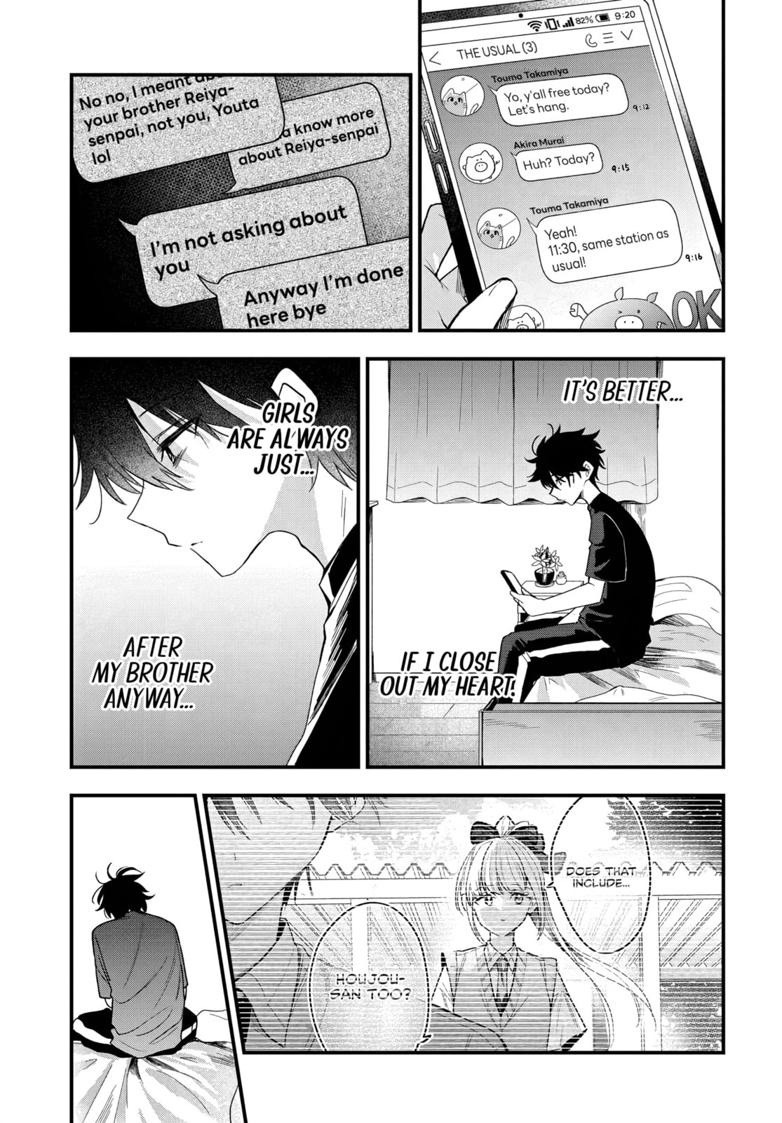 Osoraku Kanojo wa Ore no Aniki o Neratteru Chapter 17 page 6 - 