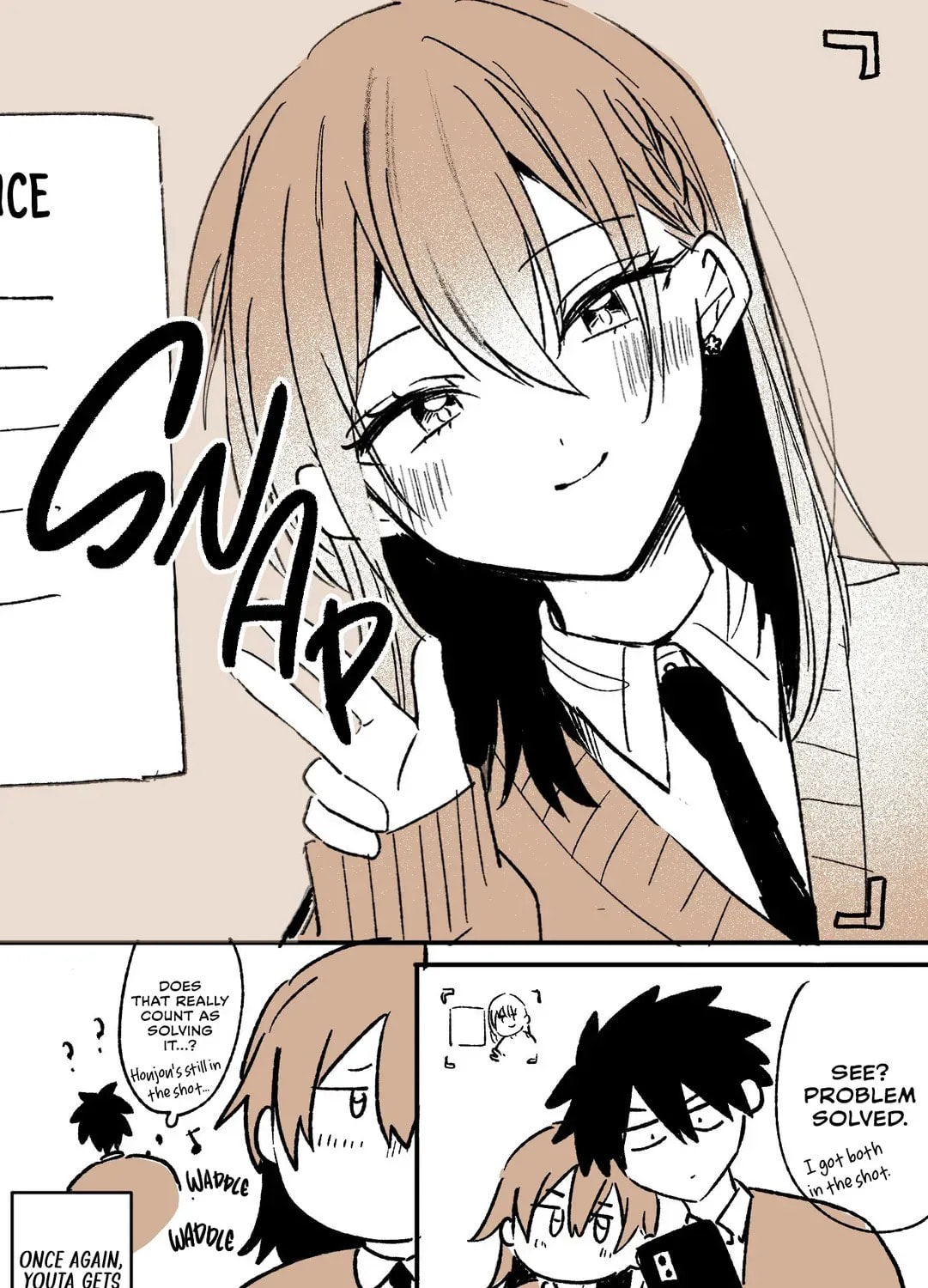 Osoraku Kanojo wa Ore no Aniki o Neratteru Chapter 24.1 page 11 - 
