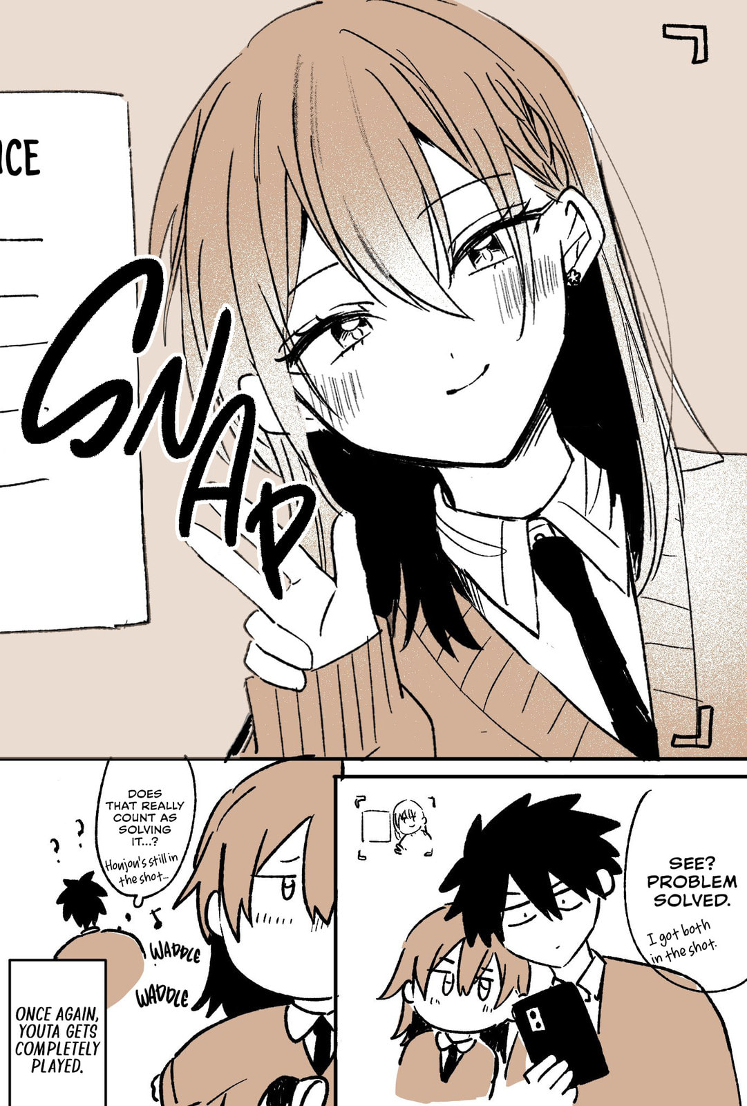 Osoraku Kanojo wa Ore no Aniki o Neratteru Chapter 24.5 page 6 - 