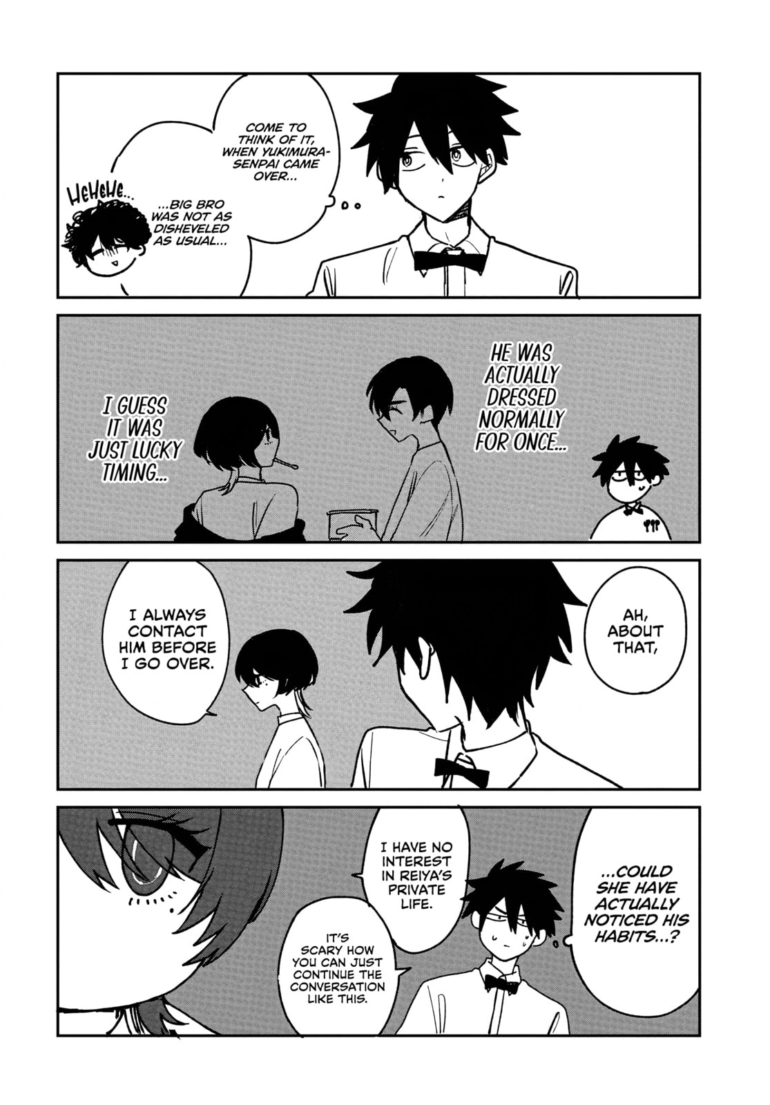 Osoraku Kanojo wa Ore no Aniki o Neratteru Chapter 28.5 page 3 - 