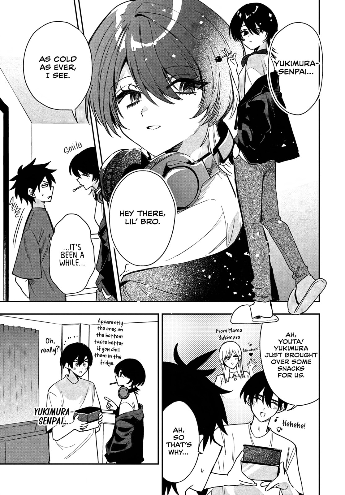 Osoraku Kanojo wa Ore no Aniki o Neratteru Chapter 28 page 3 - 