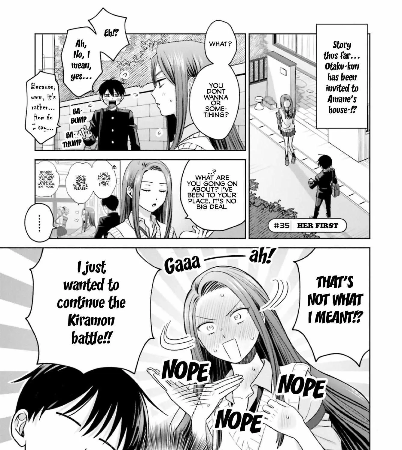 Otaku ni Yasashii Gal wa Inai!? Chapter 8.1 page 8 - 