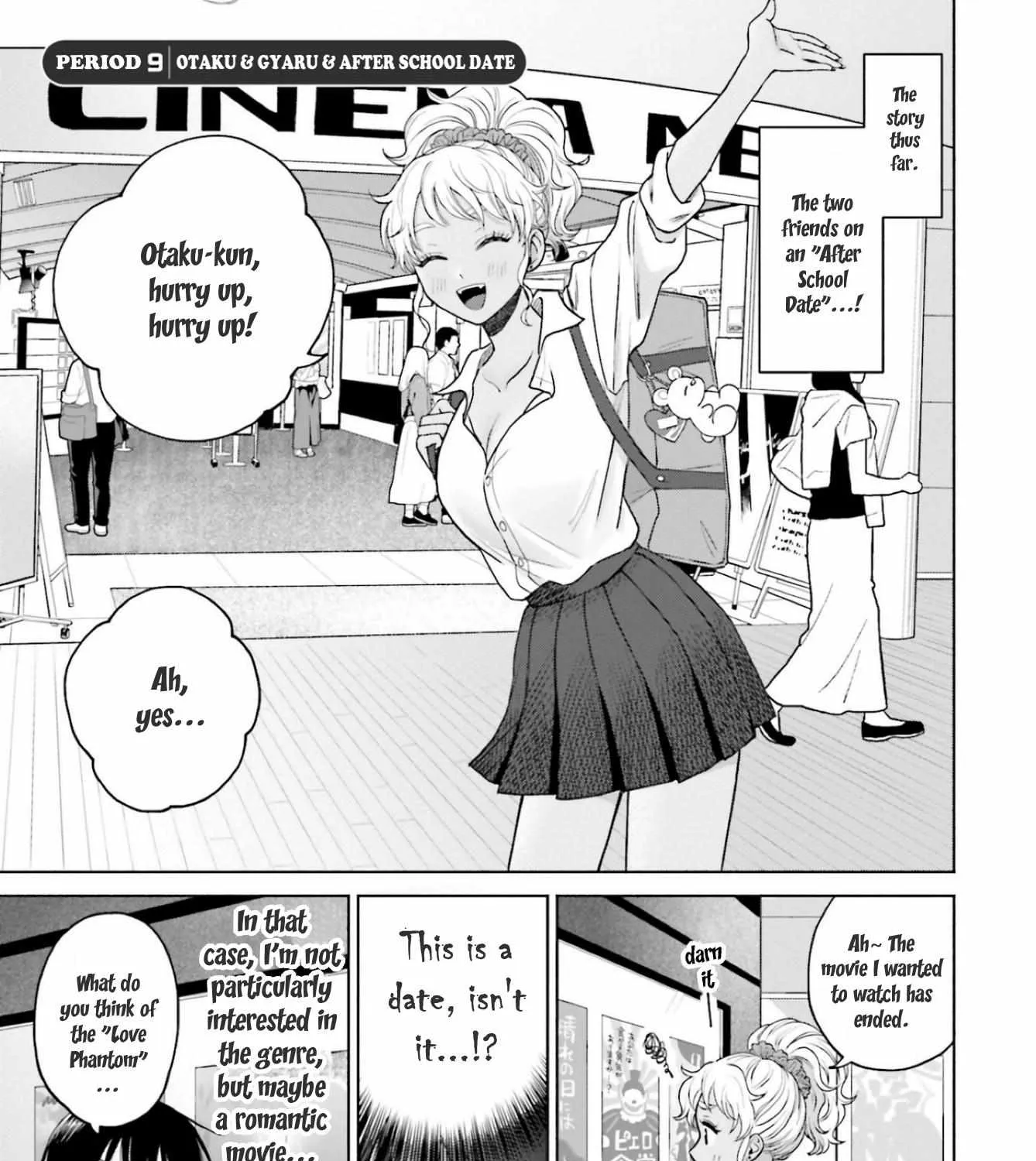 Otaku ni Yasashii Gal wa Inai!? Chapter 9.1 page 2 - 