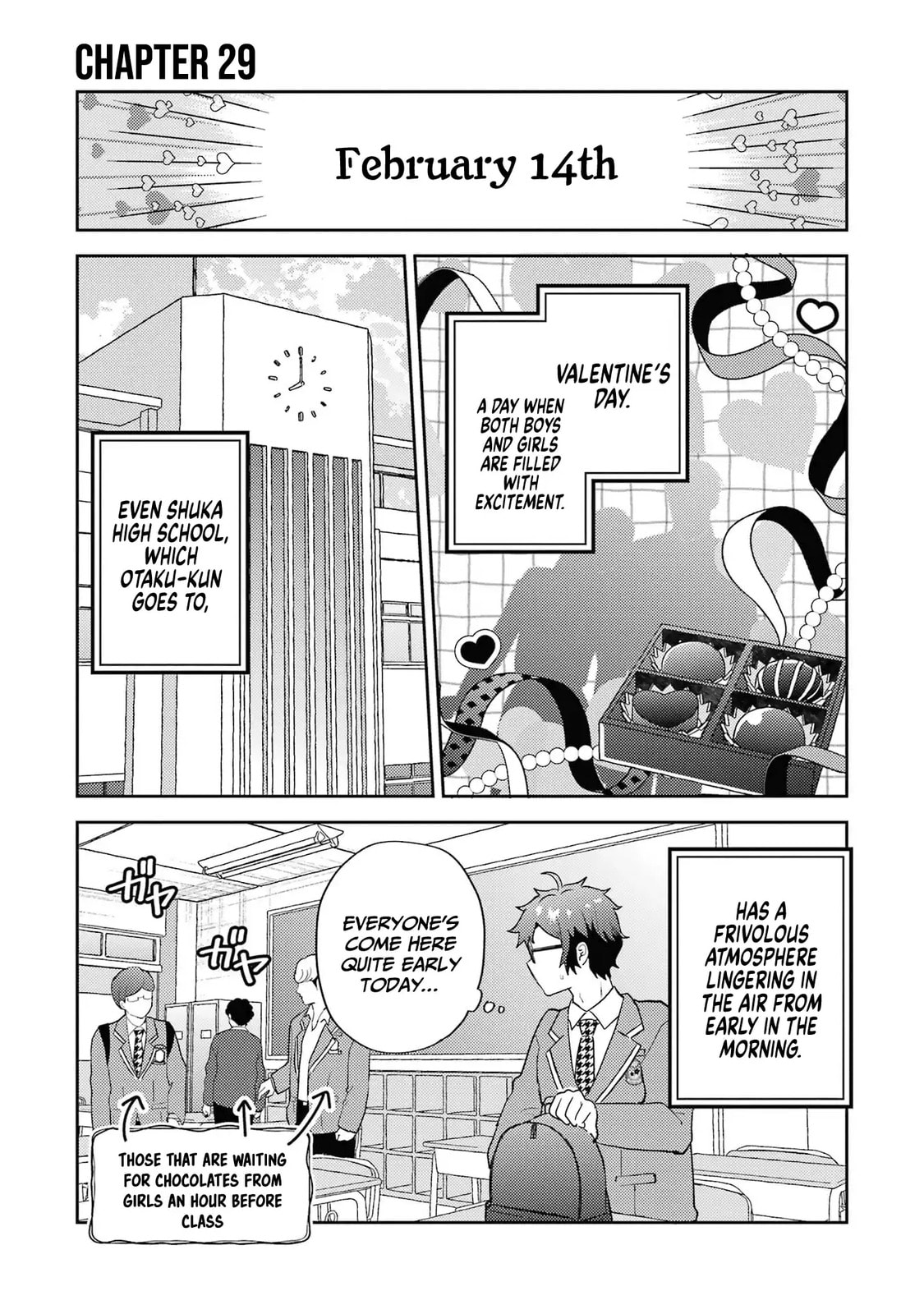 Otaku x Gal Chapter 29 page 1 - 