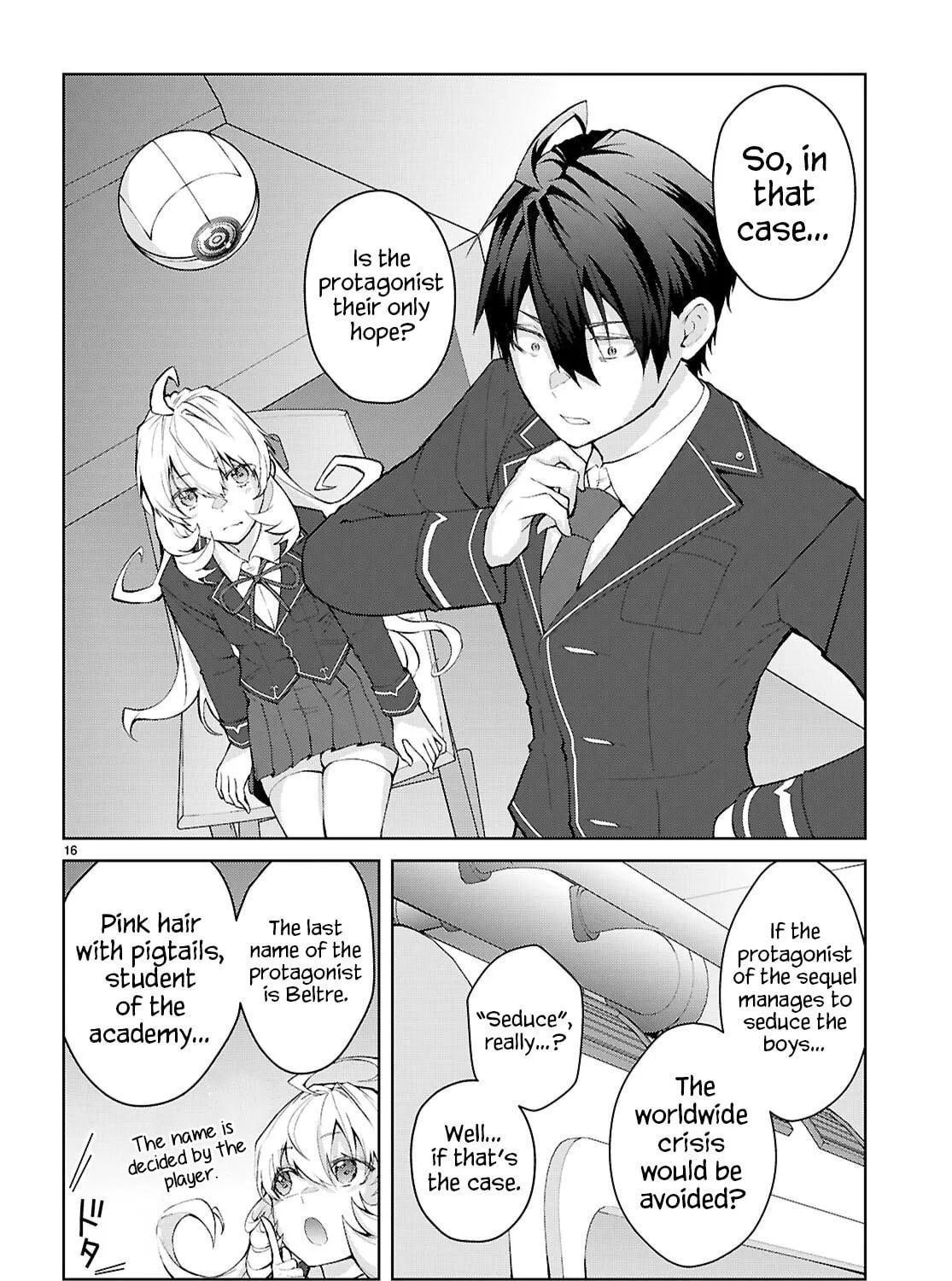 Otome Game Sekai wa Mob ni Kibishii Sekai desu (Republic Arc) Chapter 1 page 38 - 