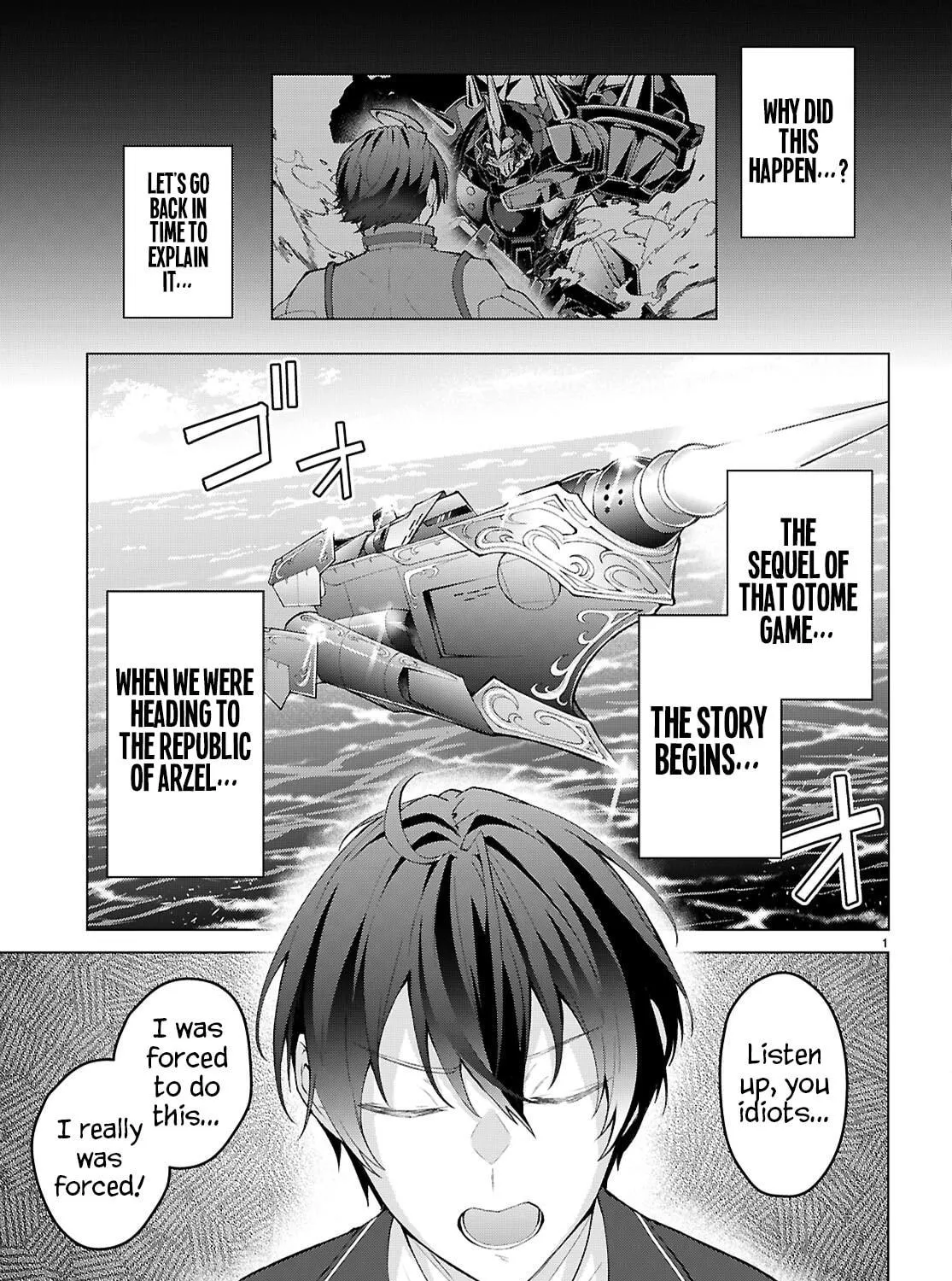 Otome Game Sekai wa Mob ni Kibishii Sekai desu (Republic Arc) Chapter 1 page 8 - 
