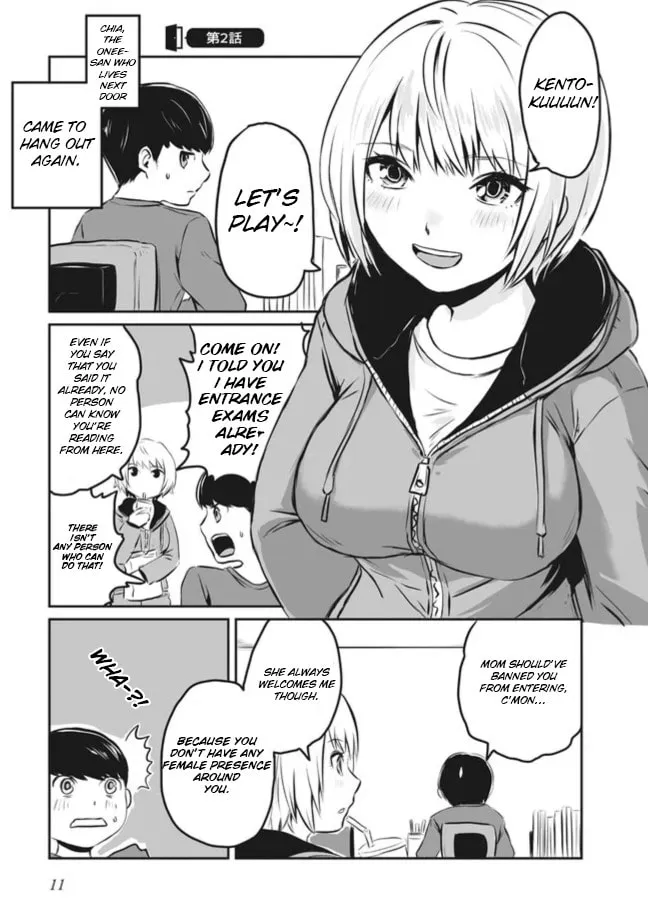 Otonari no Onee-san ni Arekore Sareru Chapter 2 page 1 - 