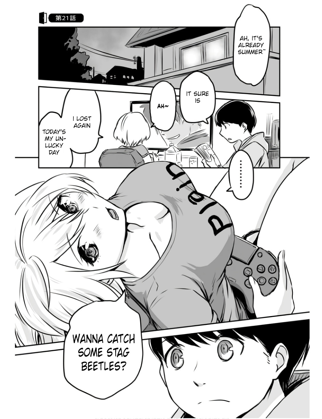 Otonari no Onee-san ni Arekore Sareru Chapter 21 page 3 - 