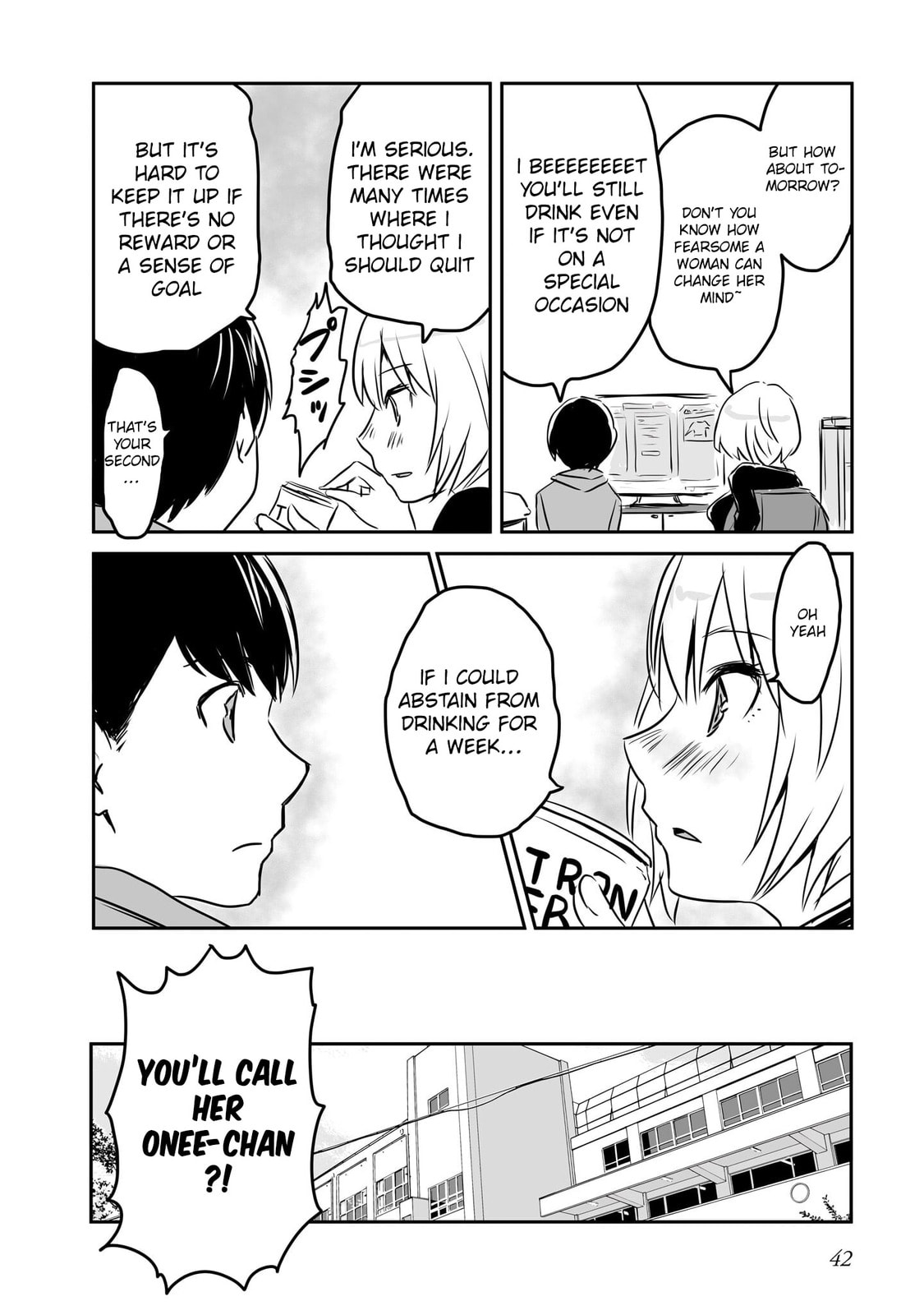 Otonari no Onee-san ni Arekore Sareru Chapter 67 page 3 - 