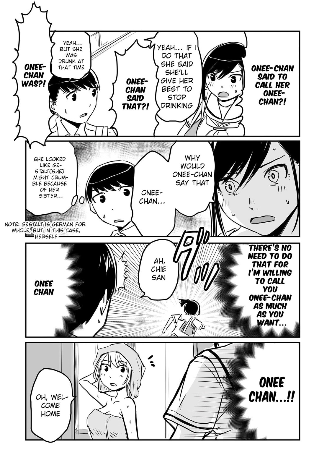 Otonari no Onee-san ni Arekore Sareru Chapter 67 page 4 - 