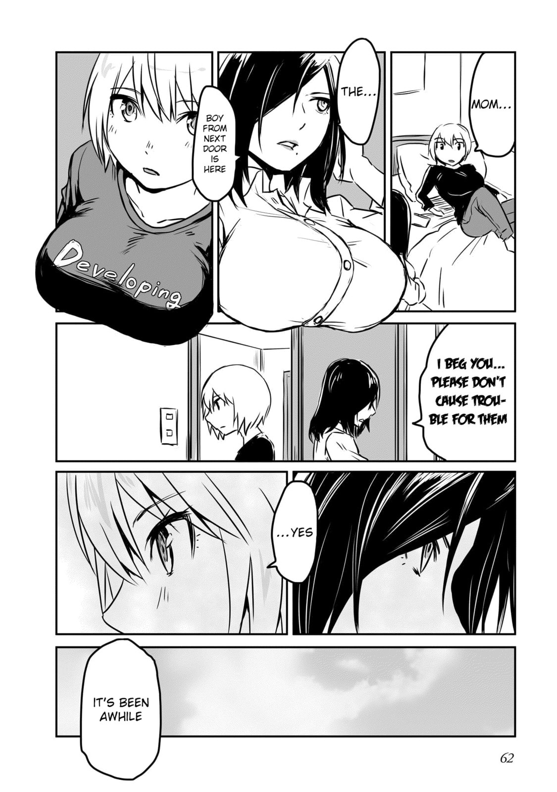 Otonari no Onee-san ni Arekore Sareru Chapter 71 page 2 - 