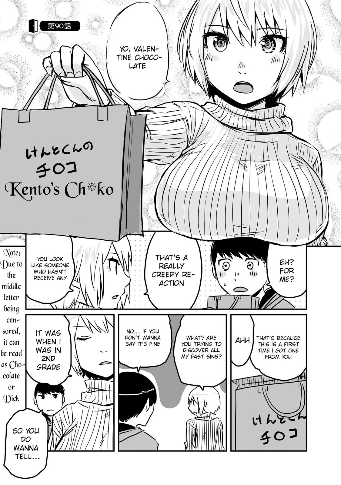 Otonari no Onee-san ni Arekore Sareru Chapter 90 page 1 - 
