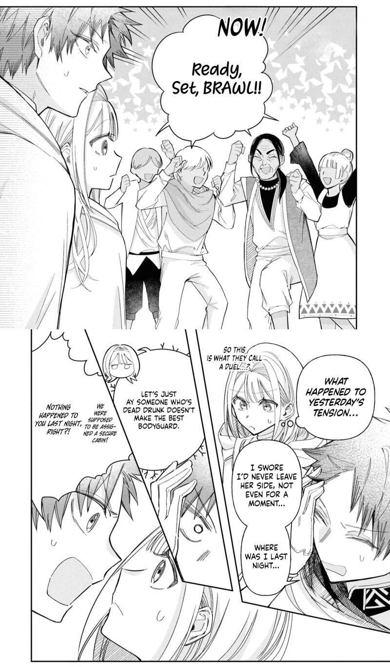 Otsukare Seijo wa Goei Kishi to Toubou Seikatsu wo Mankitsu suru ~Kondo wa Seijo wo Yamete Mimasu!~ Chapter 4 page 4 - 