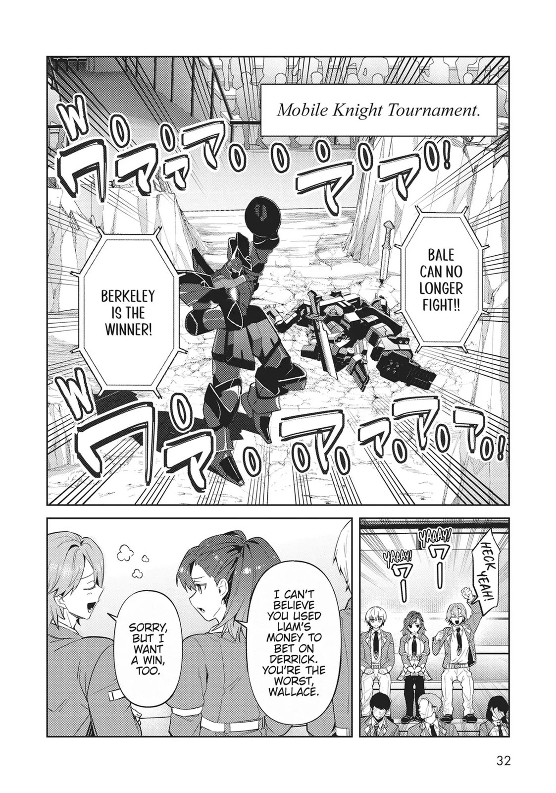 Ougon no Keikenchi Chapter 32 page 8 - 