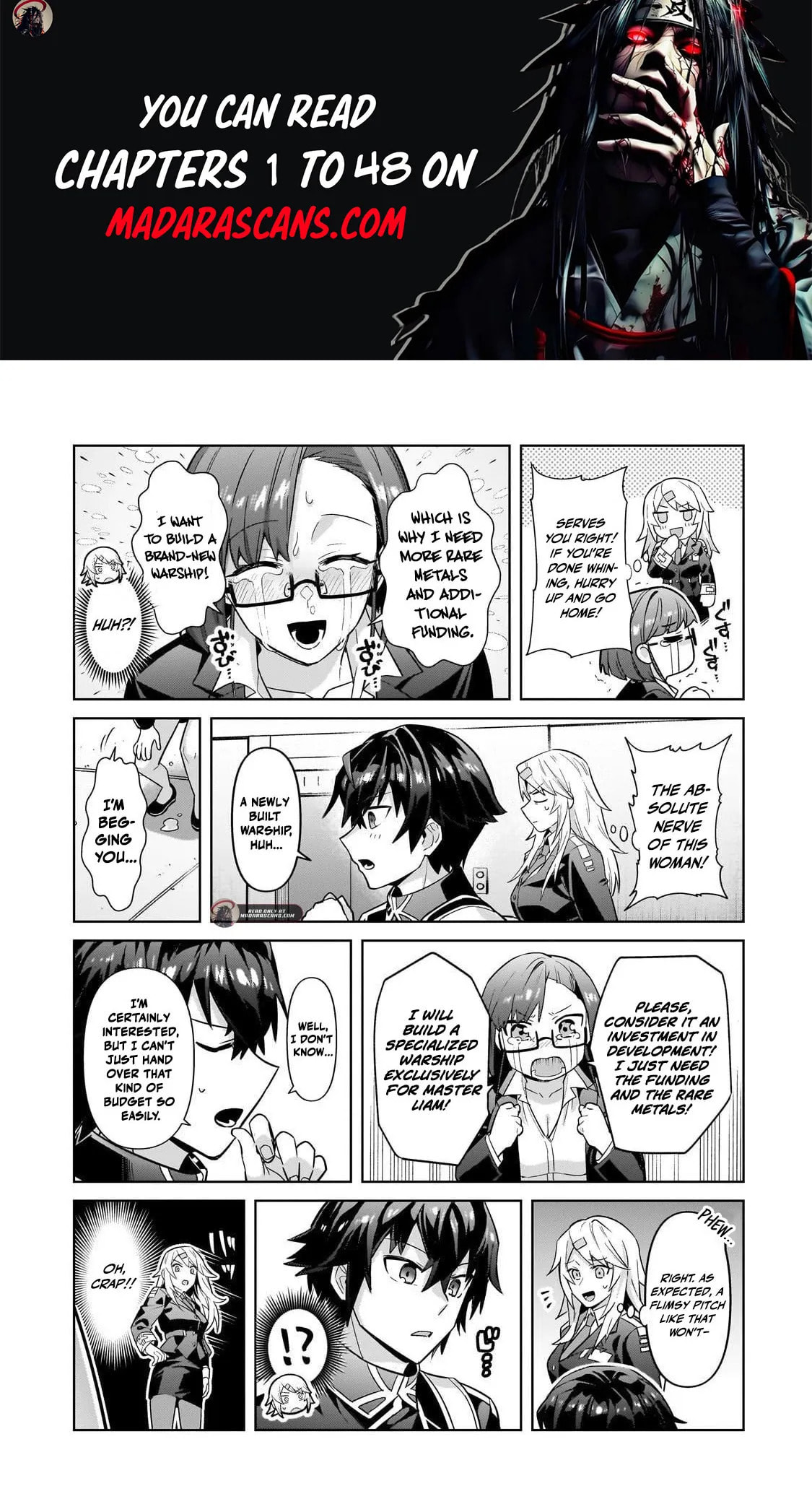Ougon no Keikenchi Chapter 44.2 page 1 - 