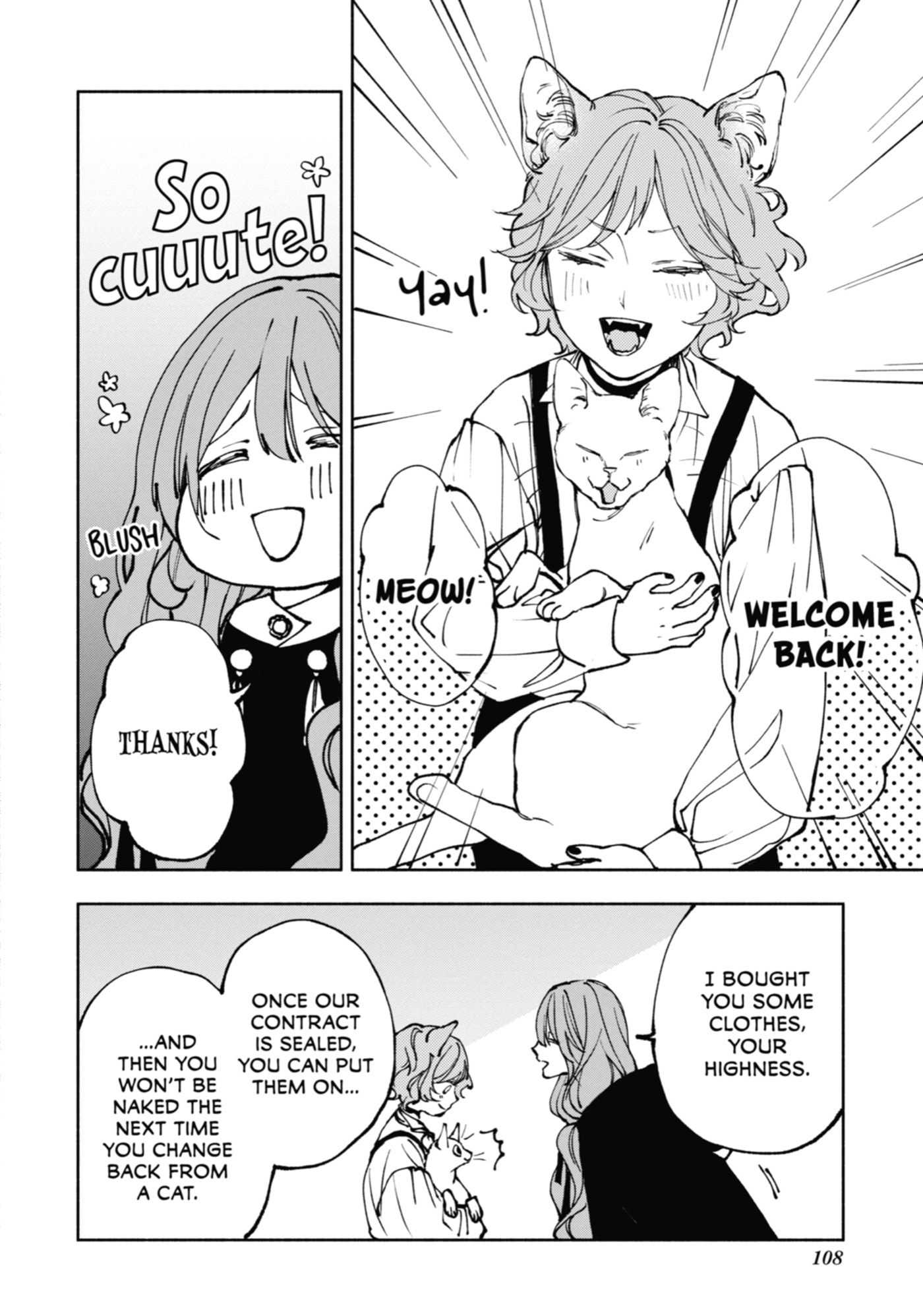 Ouji-sama no Kainushi-gakari - Norowareta Denka ga Mofumofu Body de Sasottekimasu Chapter 0 page 110 - 