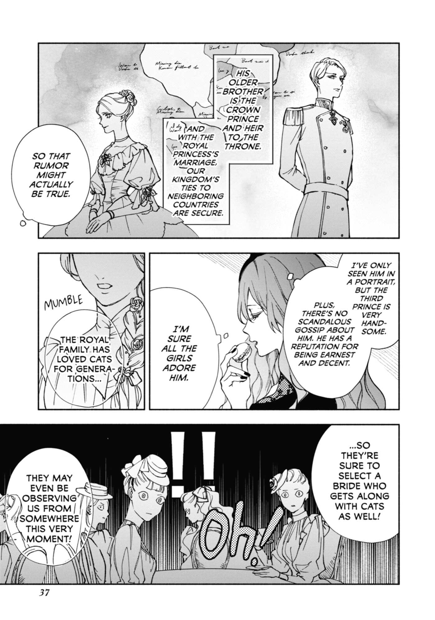 Ouji-sama no Kainushi-gakari - Norowareta Denka ga Mofumofu Body de Sasottekimasu Chapter 0 page 39 - 