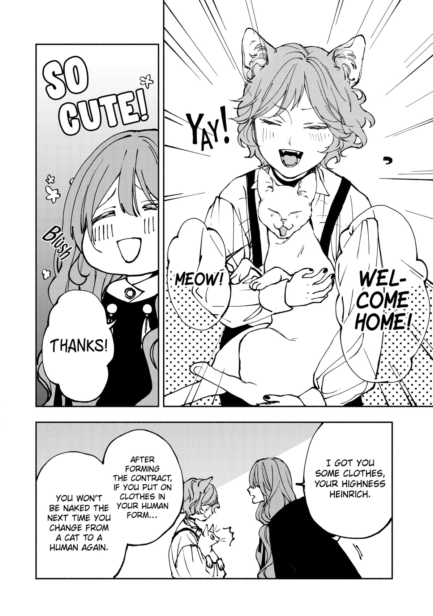Ouji-sama no Kainushi-gakari - Norowareta Denka ga Mofumofu Body de Sasottekimasu Chapter 3.1 page 8 - 