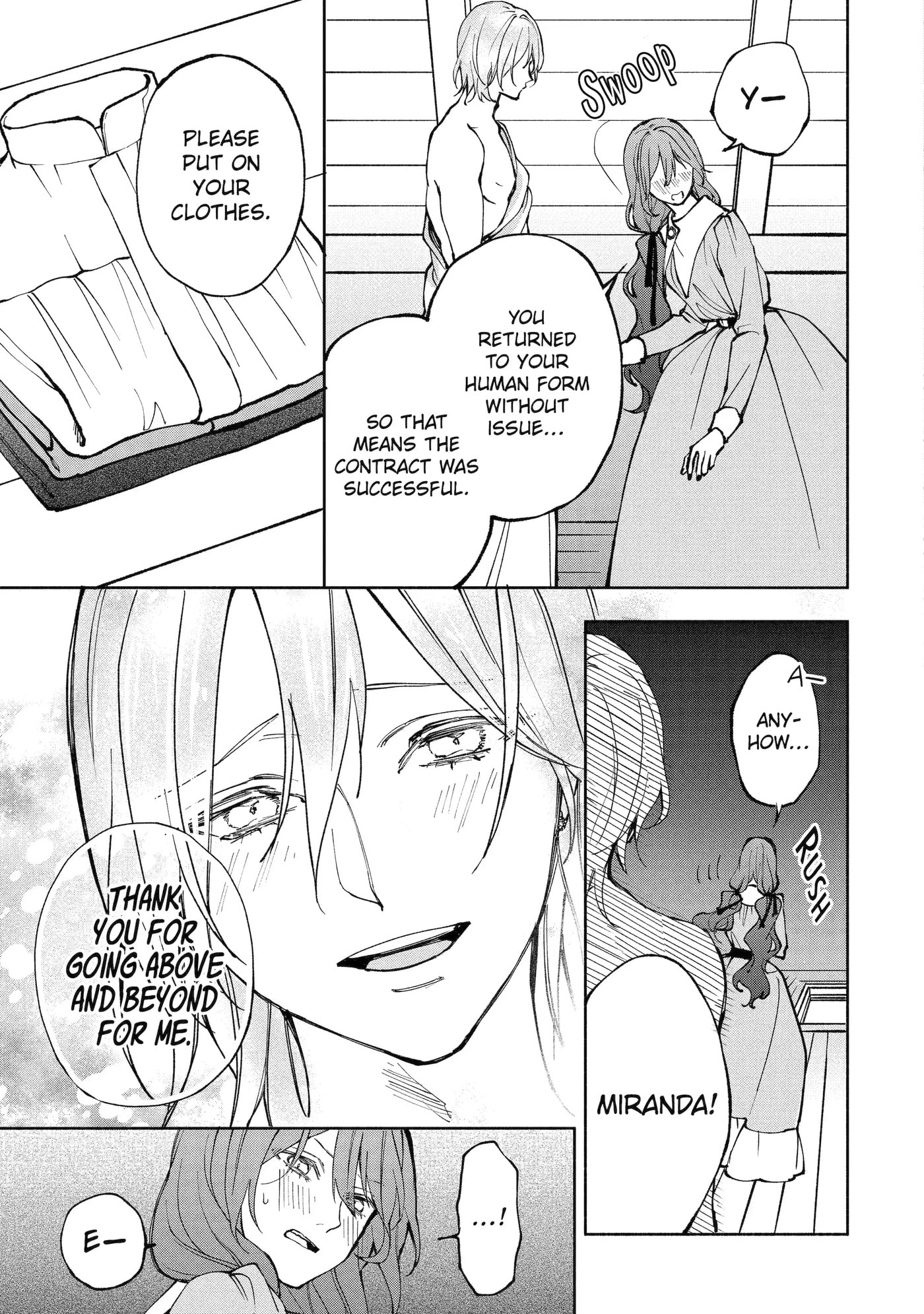 Ouji-sama no Kainushi-gakari - Norowareta Denka ga Mofumofu Body de Sasottekimasu Chapter 3.3 page 1 - 