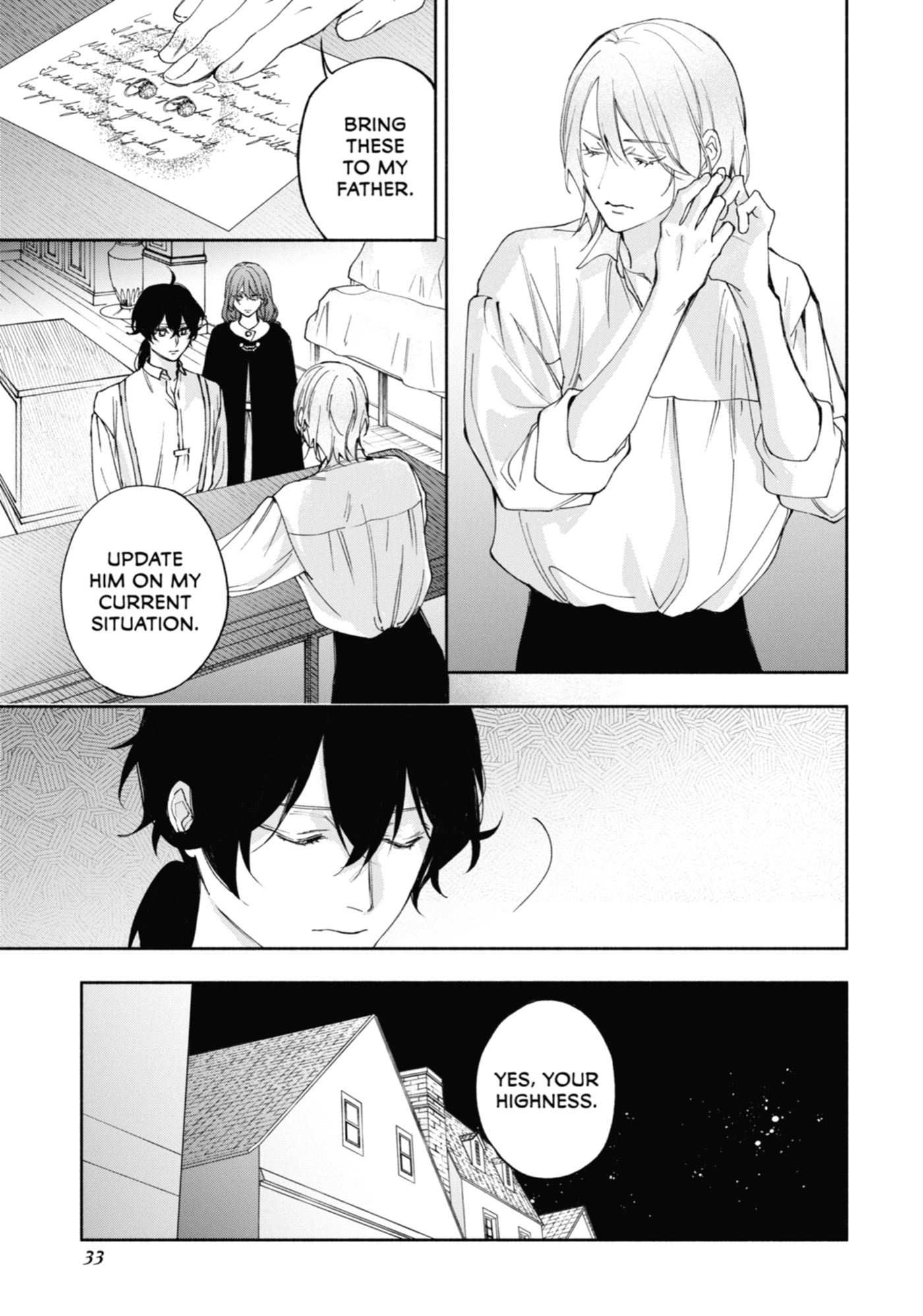 Ouji-sama no Kainushi-gakari - Norowareta Denka ga Mofumofu Body de Sasottekimasu Chapter 5 page 35 - 