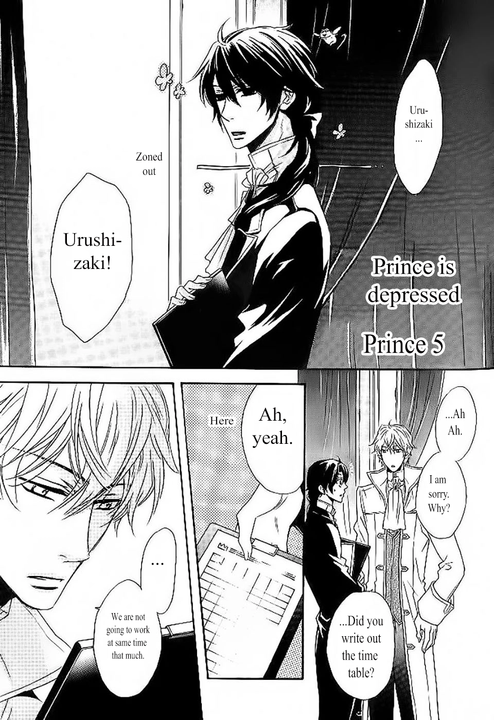Oujisama wa Yuuutsu Chapter 5 page 1 - 