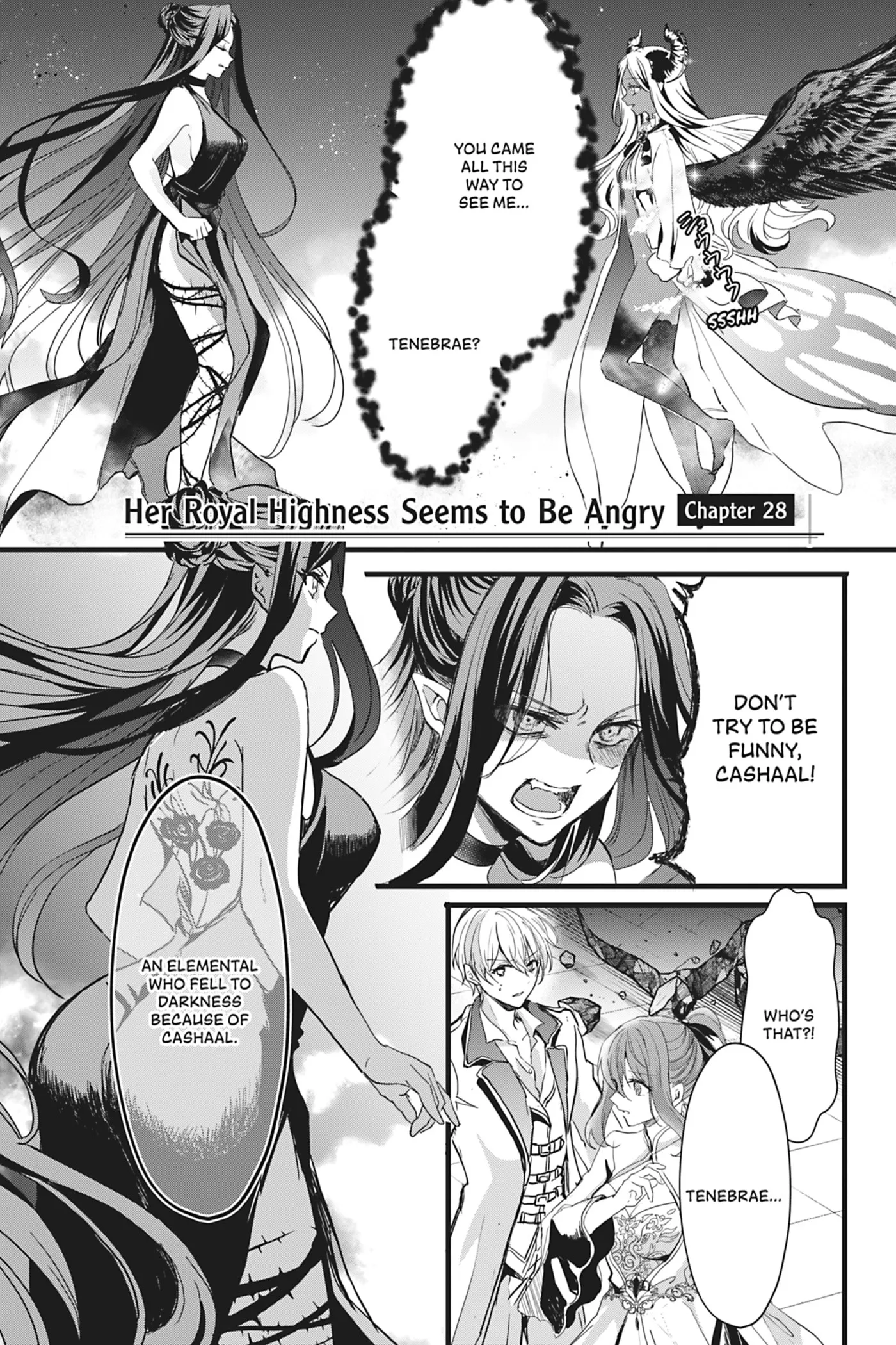 Oujo Denka wa Oikari no you desu Chapter 28 page 1 - 