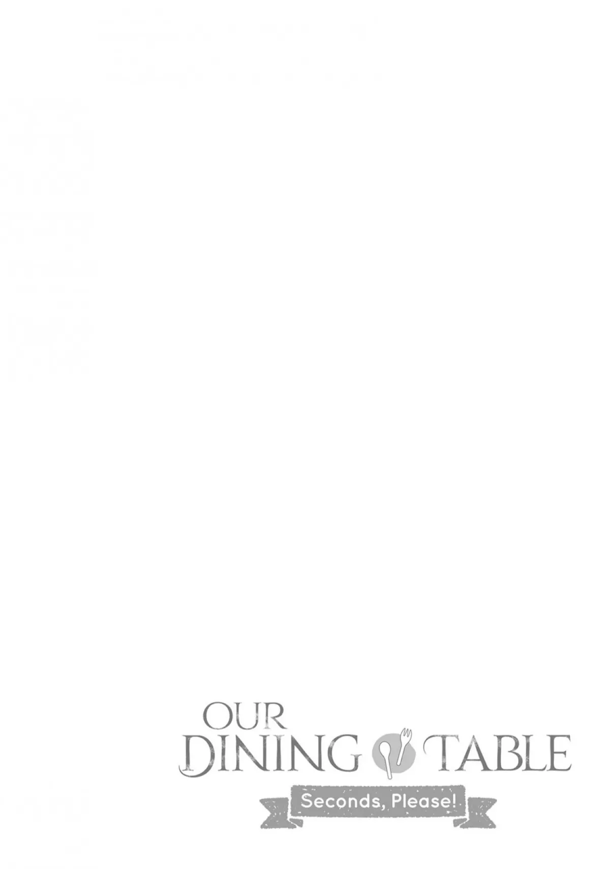 Our Dining Table: Seconds, Please! Chapter 8 page 2 - 