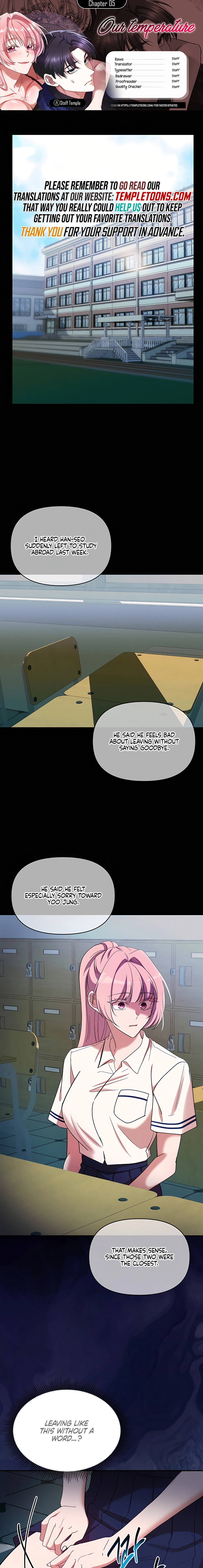 Our Temperature! Chapter 5 page 1 - 