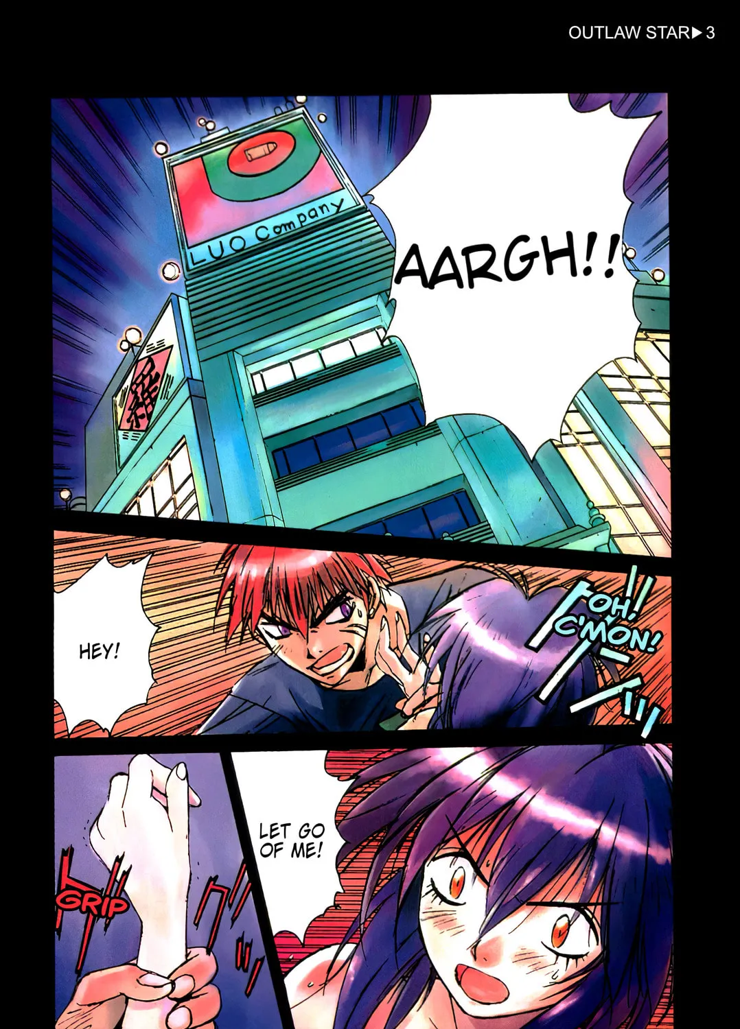 Outlaw Star Chapter 11 page 3 - 