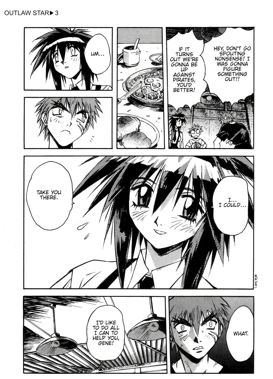 Outlaw Star Chapter 13 page 21 - 