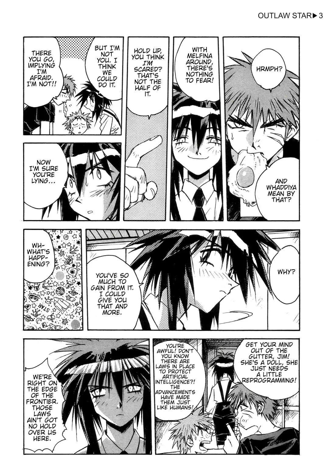 Outlaw Star Chapter 13 page 23 - 